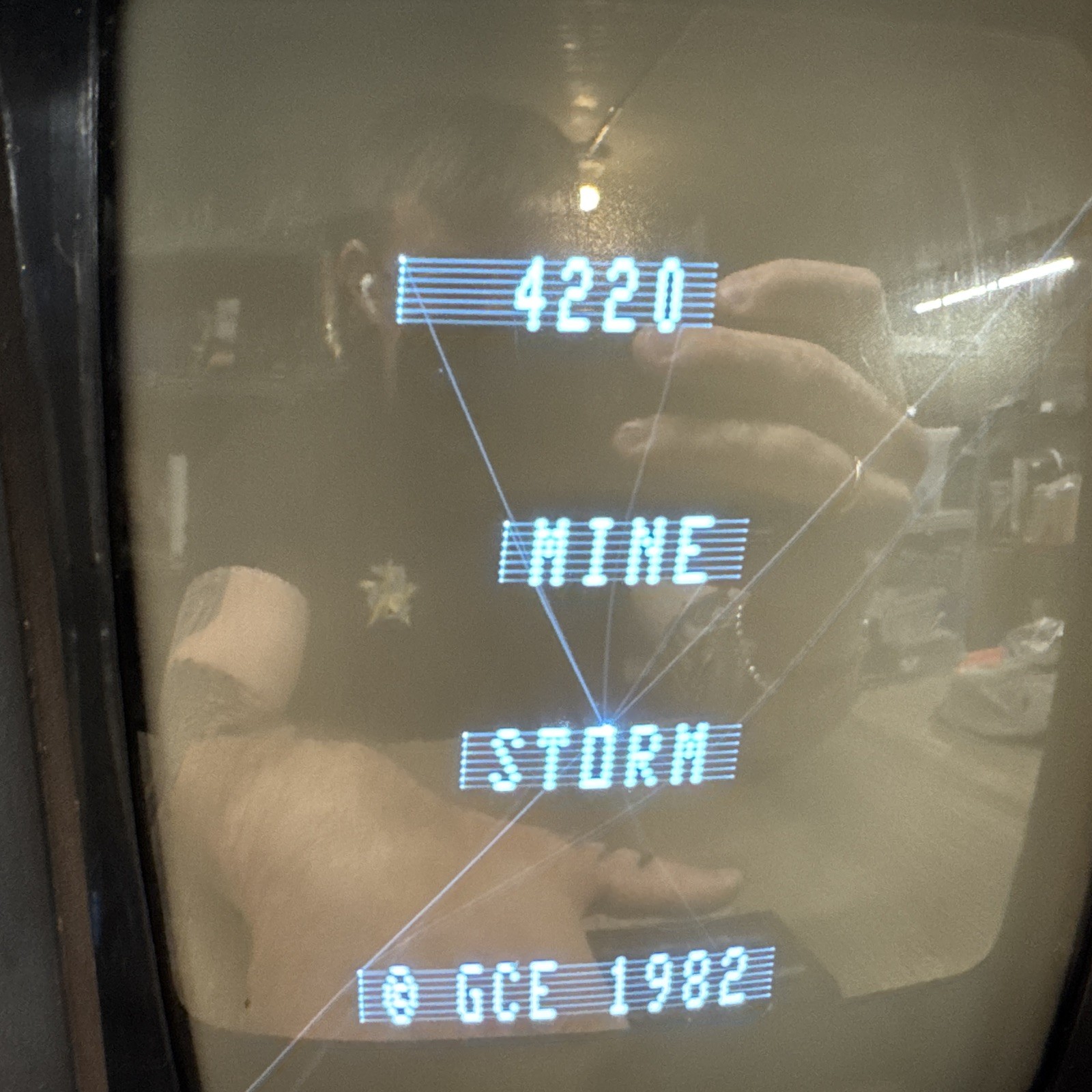 Vectrex 3000 Arcade System Console w/Controller and Game – READ