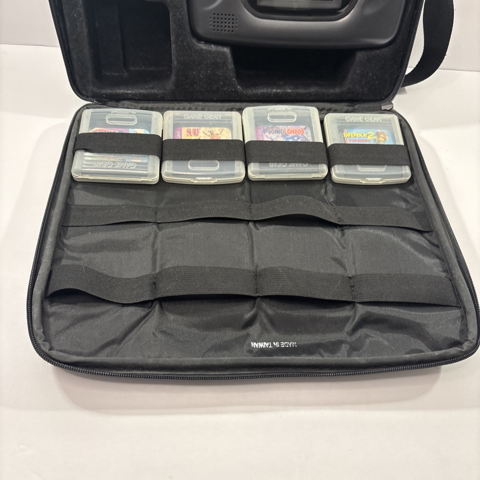 sega game gear bundle 4 Games And Accessories Working
