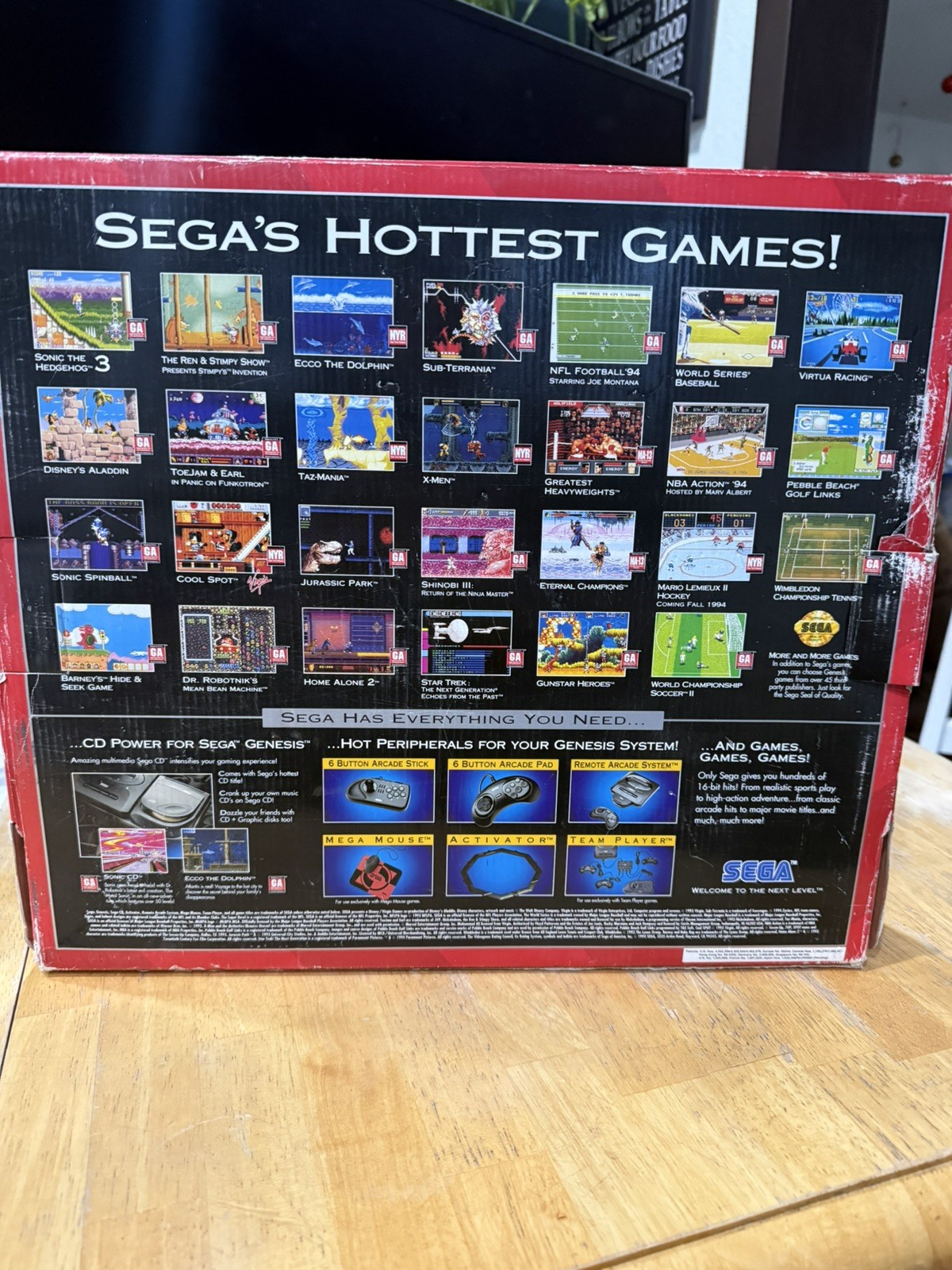 Sega Genesis Console ~ The Core System Complete in Authentic Box