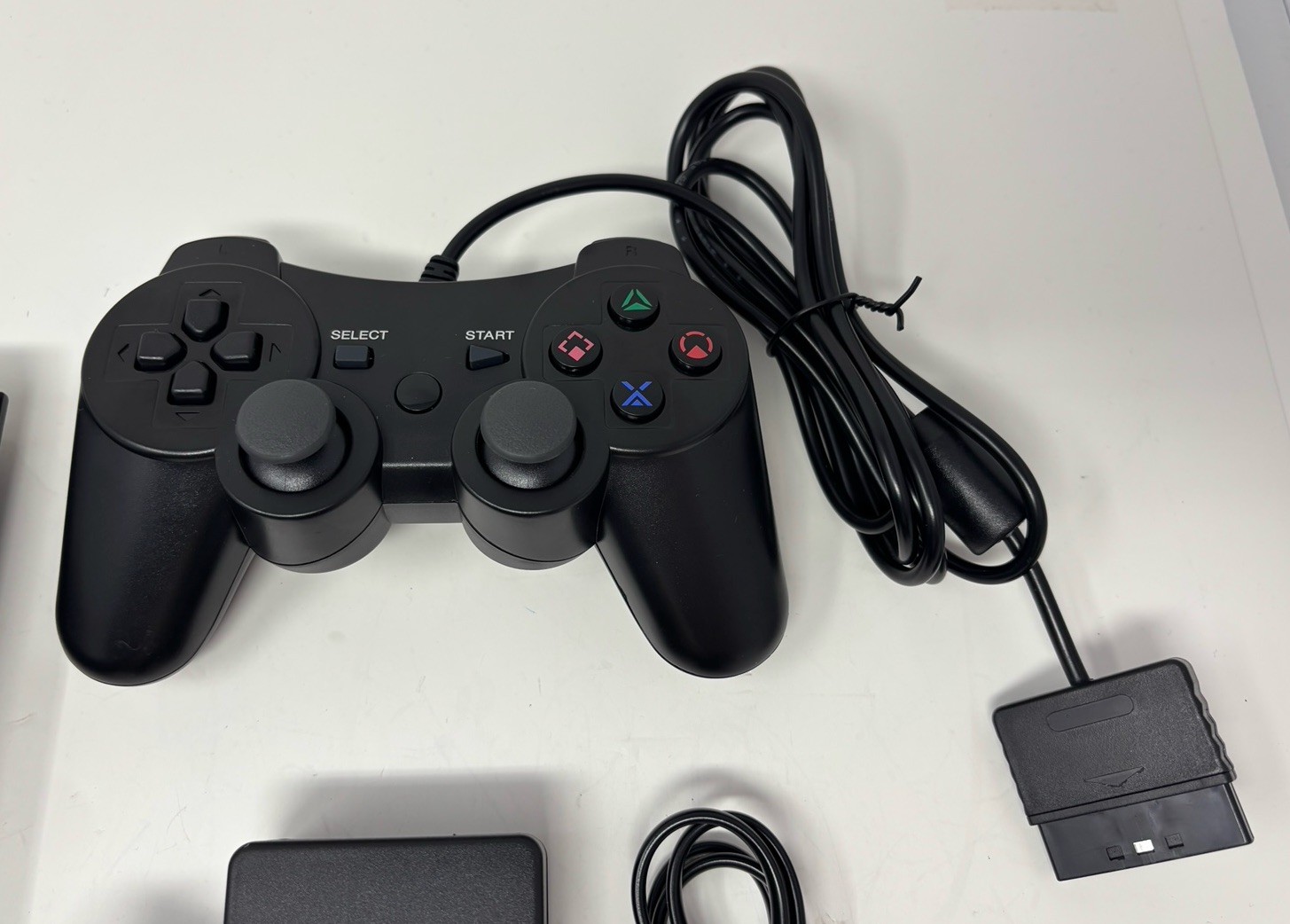 USED – Sony PlayStation 2 PS2 Slim Console Bundle – NEW LENS + BATTERY – CLEANED