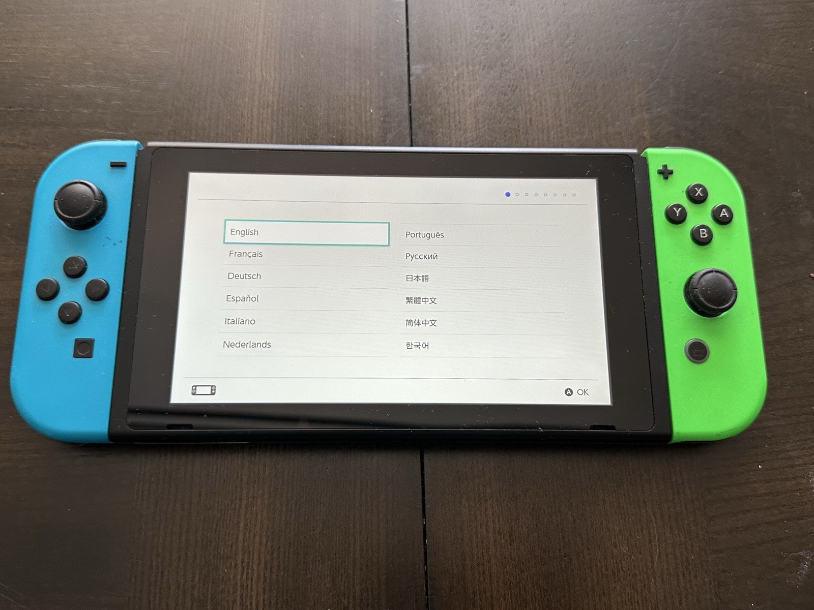 Nintendo Switch Console HAC-001 Full Package With Dock Cables and Extra JoyCons