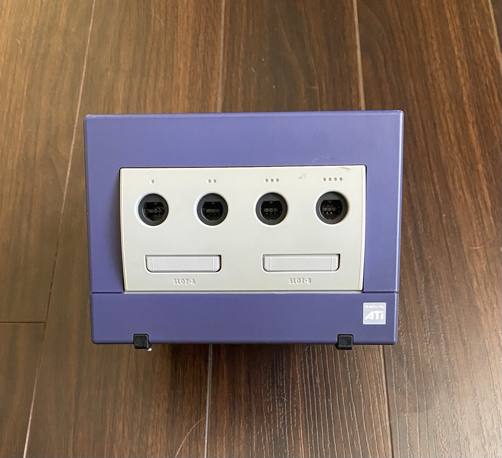 Nintendo- GameCube-Console System – Indigo-purple-tested -working – Complete Set