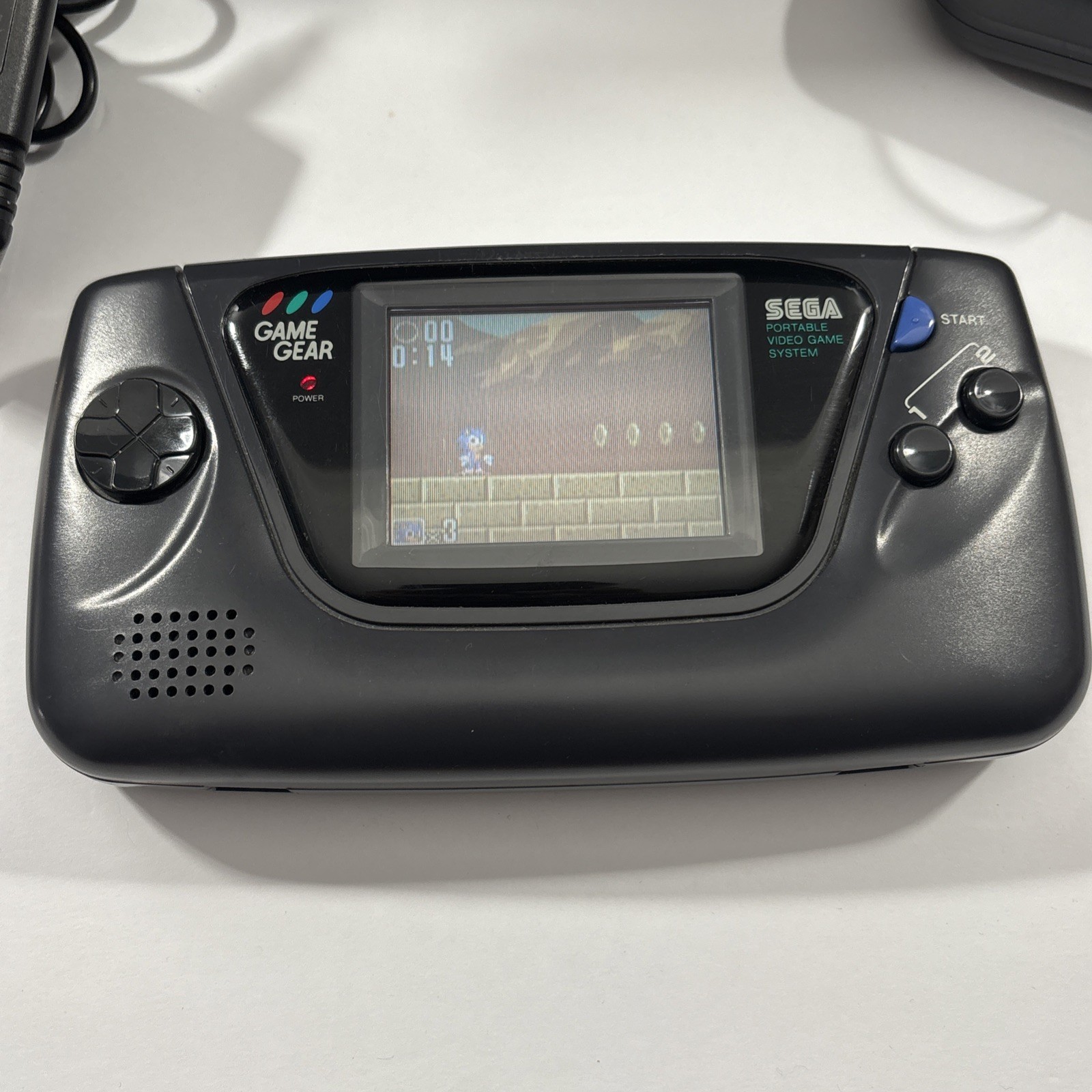 sega game gear bundle 4 Games And Accessories Working
