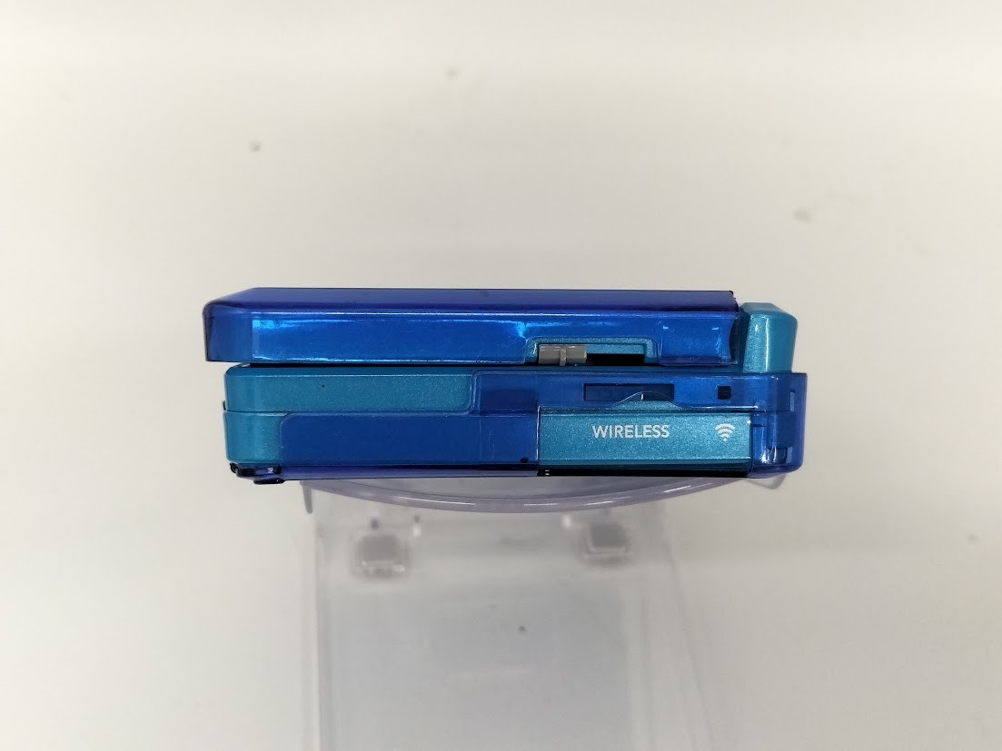 B7197 Nintendo 3DS console Light Blue Japan w/box adapter pen stand fx