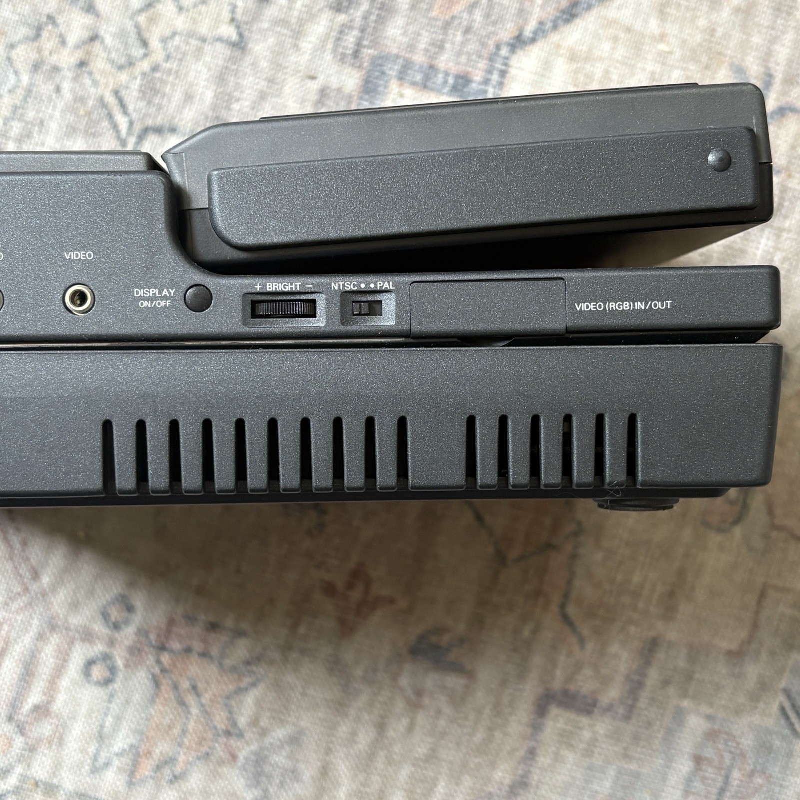Philips CDi 350 Console CD-i Player w/ Controllers Mouse Digital Video Docking
