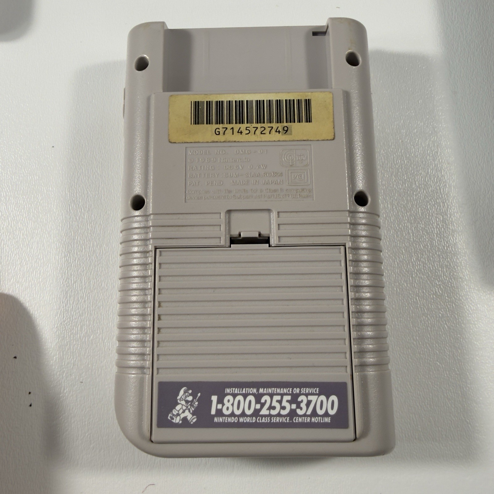 Nintendo Game Boy DMG-01 Gray Console w/ manual Lot w/ Games, Light Boy, Case