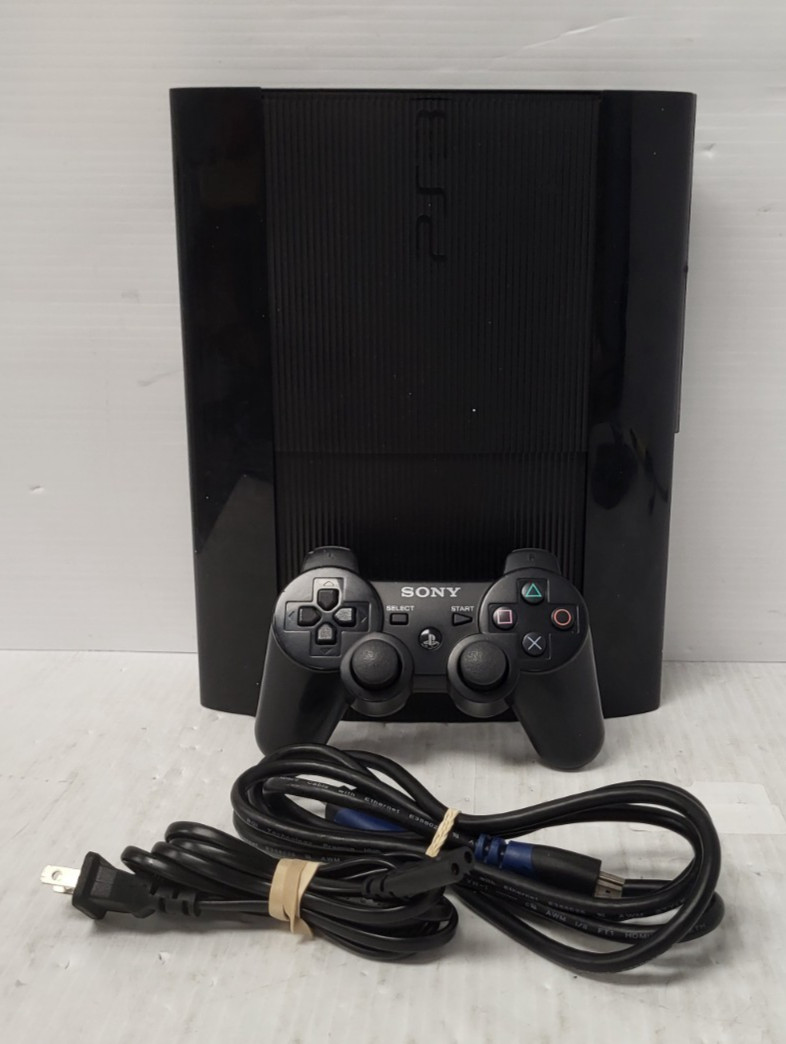 (N9744772) Sony CECH-4201C PlayStation 3 Super Slim Gaming Console – 500GB