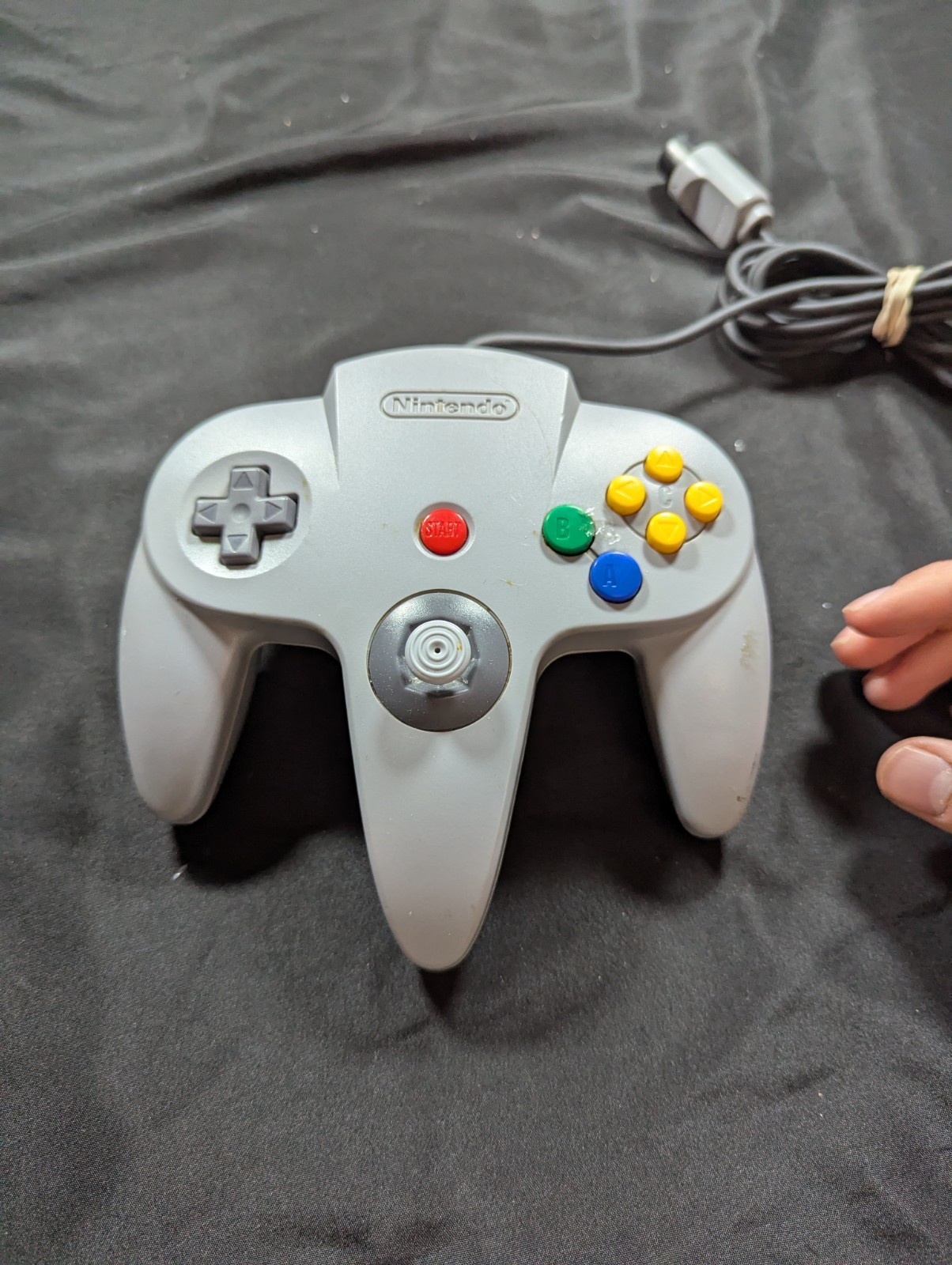 Nintendo 64 N64 Console Bundle w/ Controller Cables & 4 Games Tested Working