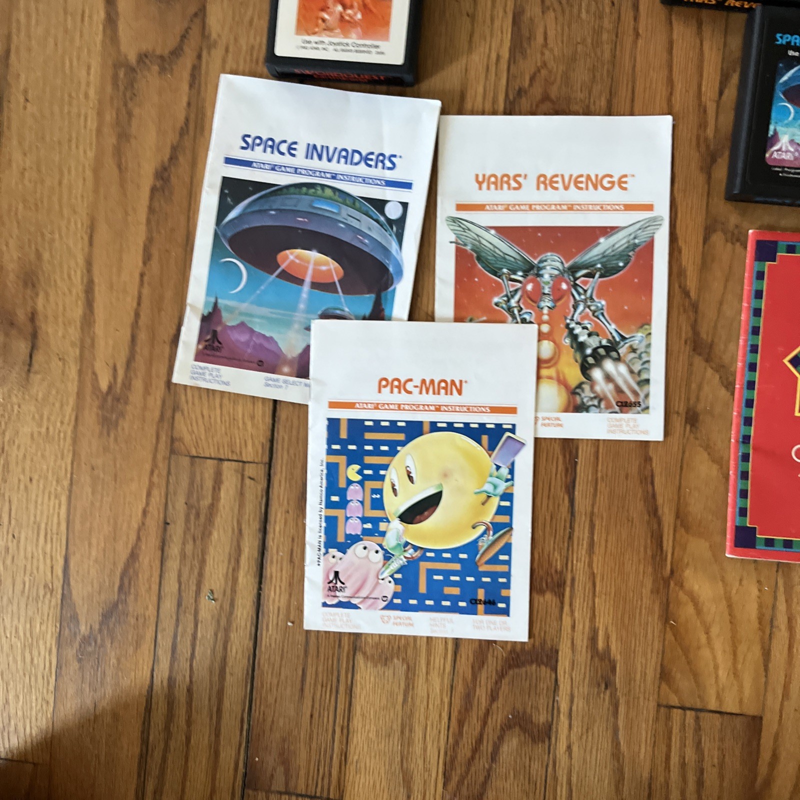 Sears Tele-Games Video Arcade Atari 2600 Console Wood 6 Controllers 16 Games