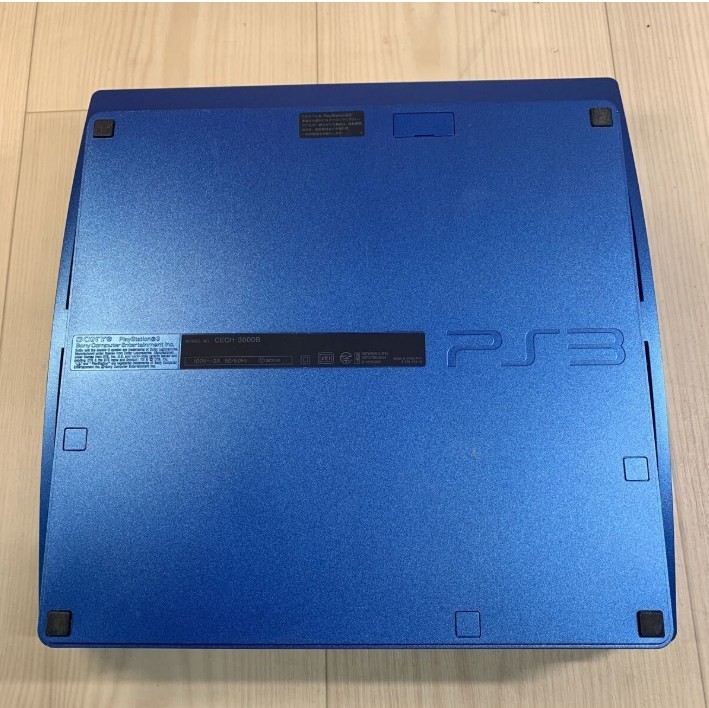 [EX+++] Sony PlayStation 3 PS3 CECH-3000B SB Splash Blue Console 320GB 02-266