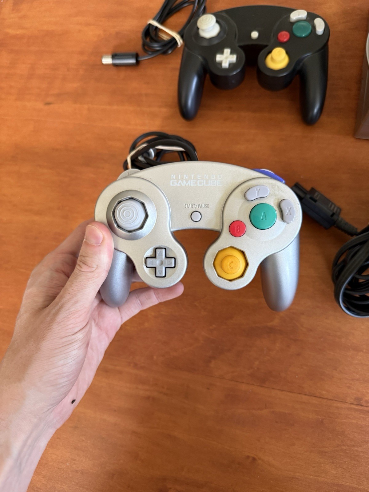 Nintendo GameCube Platinum Console Bundle w/ 2 Controllers – Tested & Ships Fast