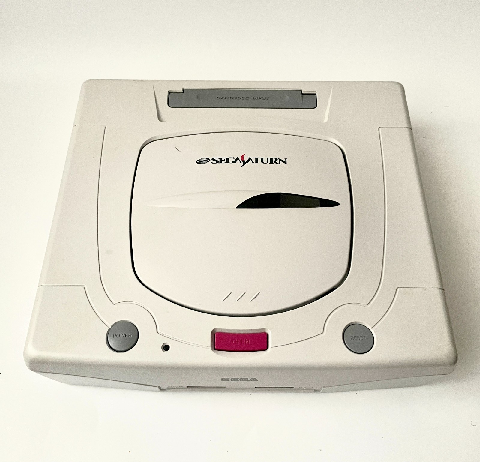 Sega Saturn White Console Bundle 2 Controllers Cables 5 Games NTSC-J Japan Retro
