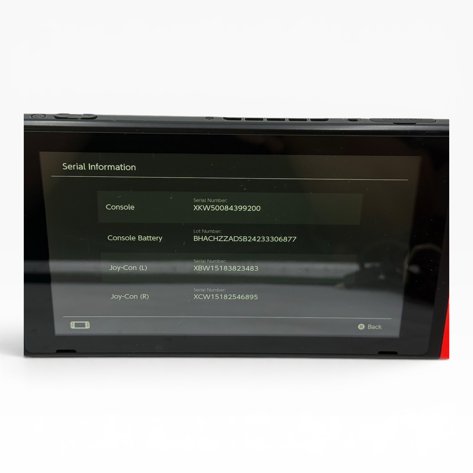Nintendo Switch 32GB Gray Console with Neon Red and Neon Blue Joy-Con
