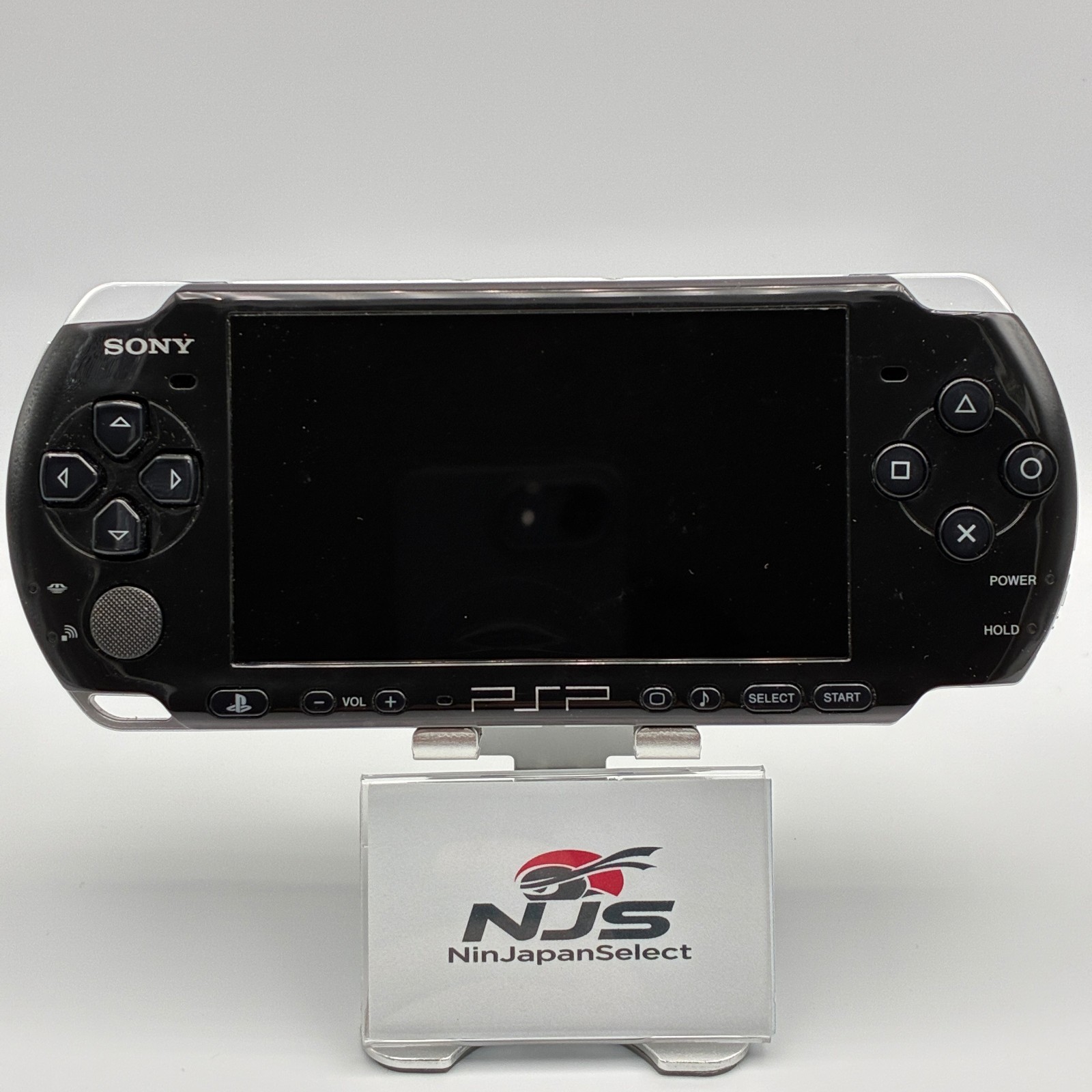 Sony PSP-3000 Console Piano Black Japan Import Region Free Tested No Battery