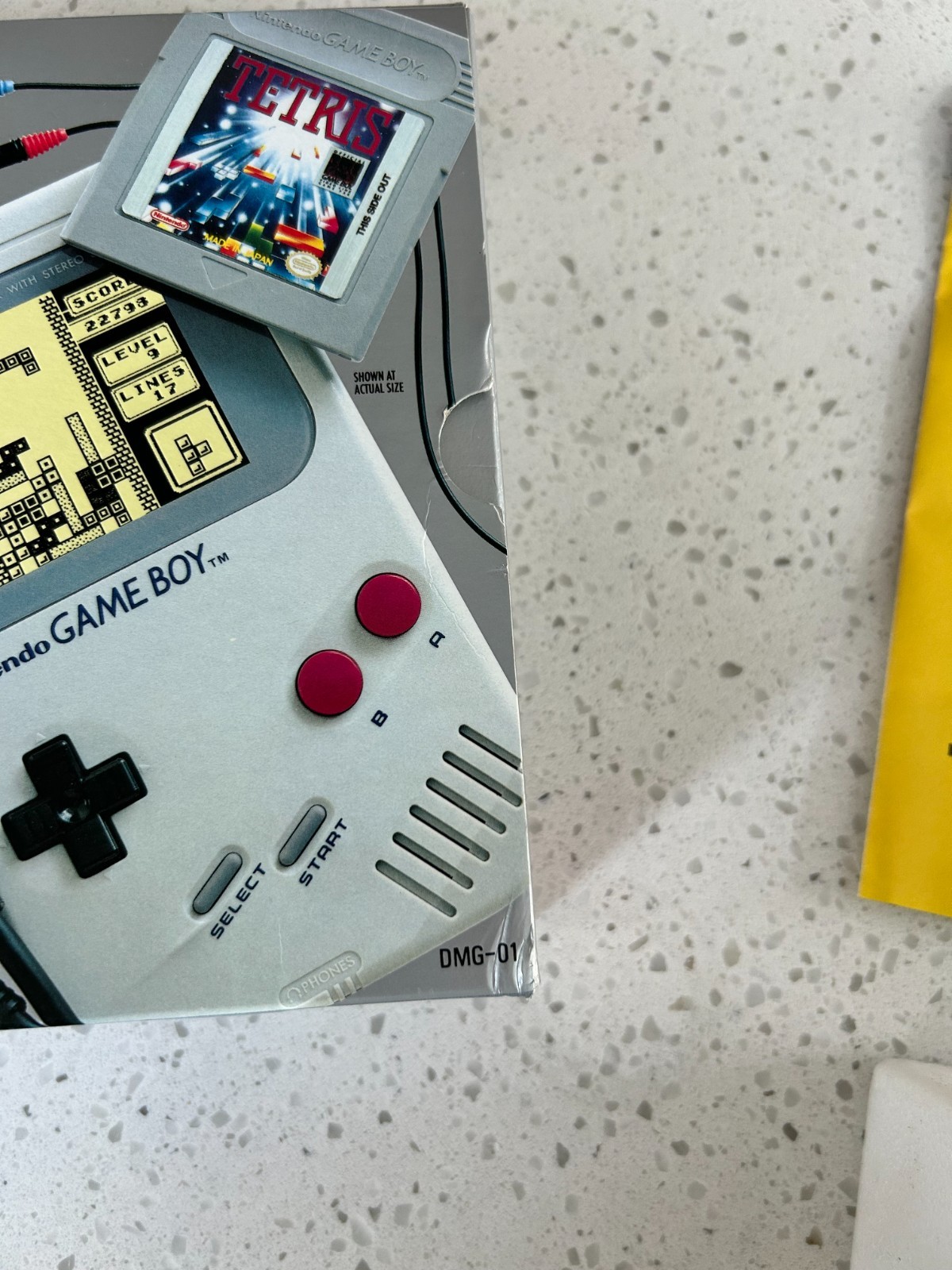 Nintendo Game Boy DMG-01 CIB Complete in Box Tetris Tested Working Excellent