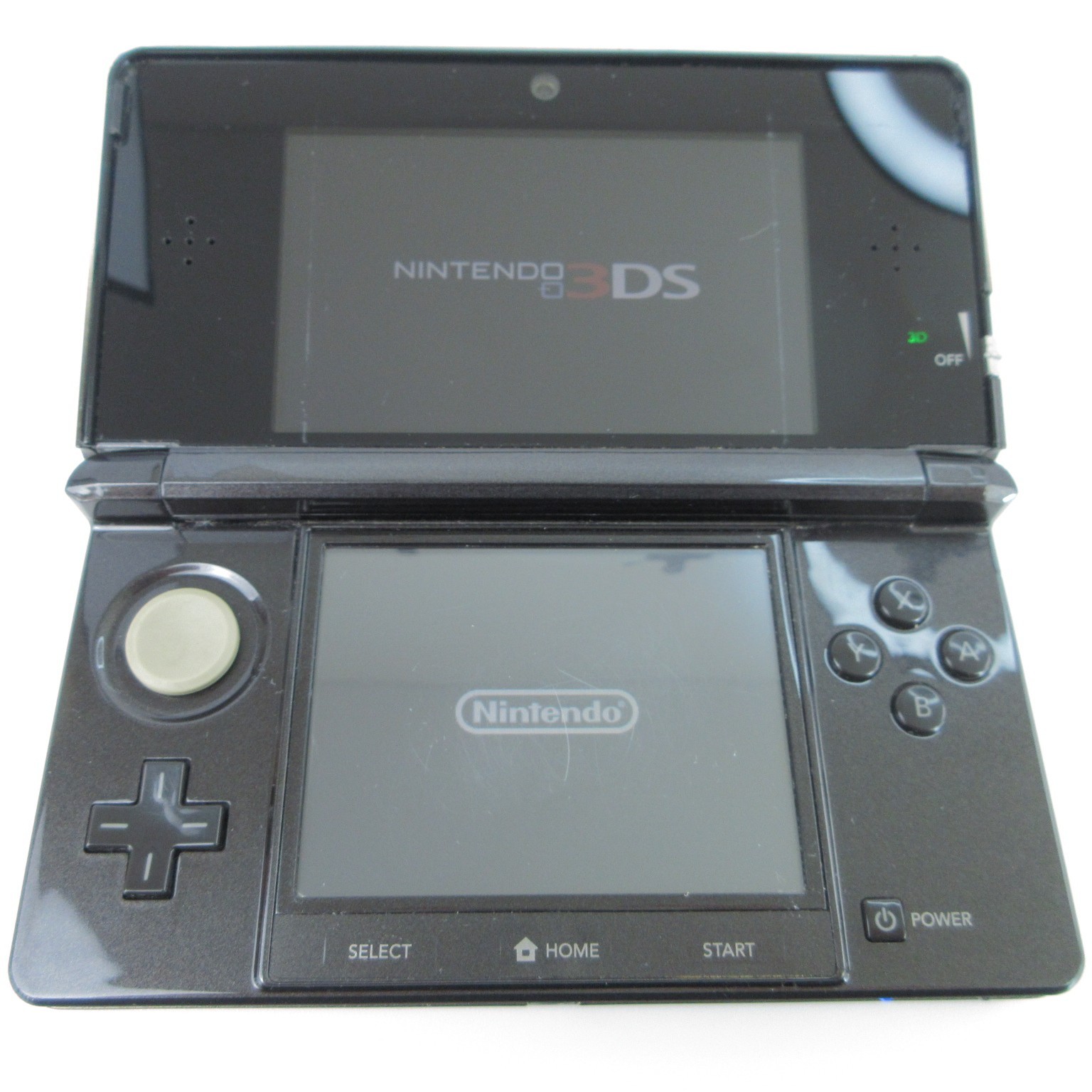 【Good】Nintendo 3DS Cosmo Black Console ONLY Japanese Edition #DEN0922/16