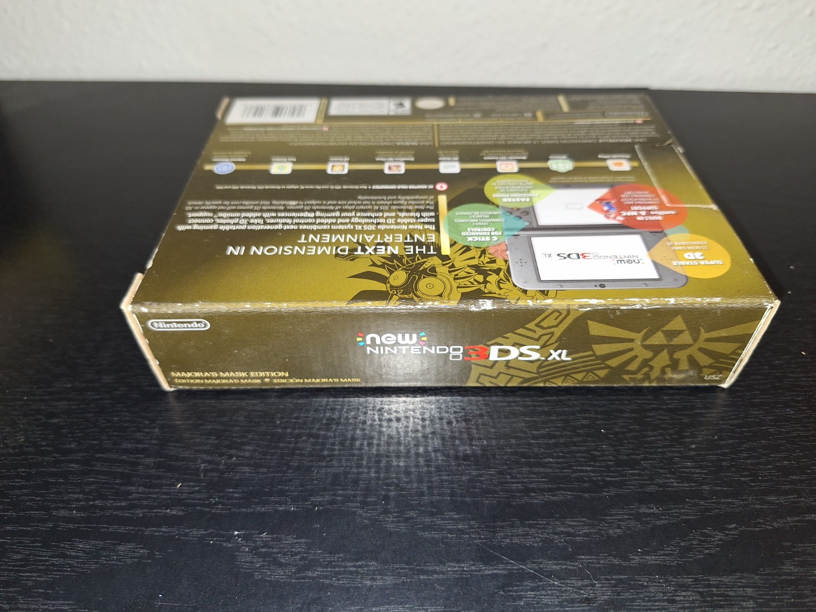 New Nintendo 3DS XL Legend of Zelda: Majora’s Mask Edition System CIB