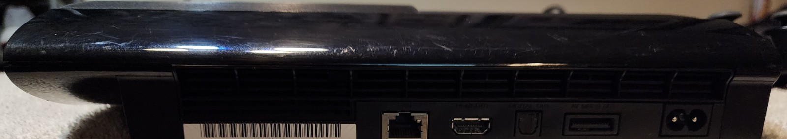 Sony PlayStation 3 Super Slim Console CECH-4001C 500gb Ps3 (Working) + 22 Games