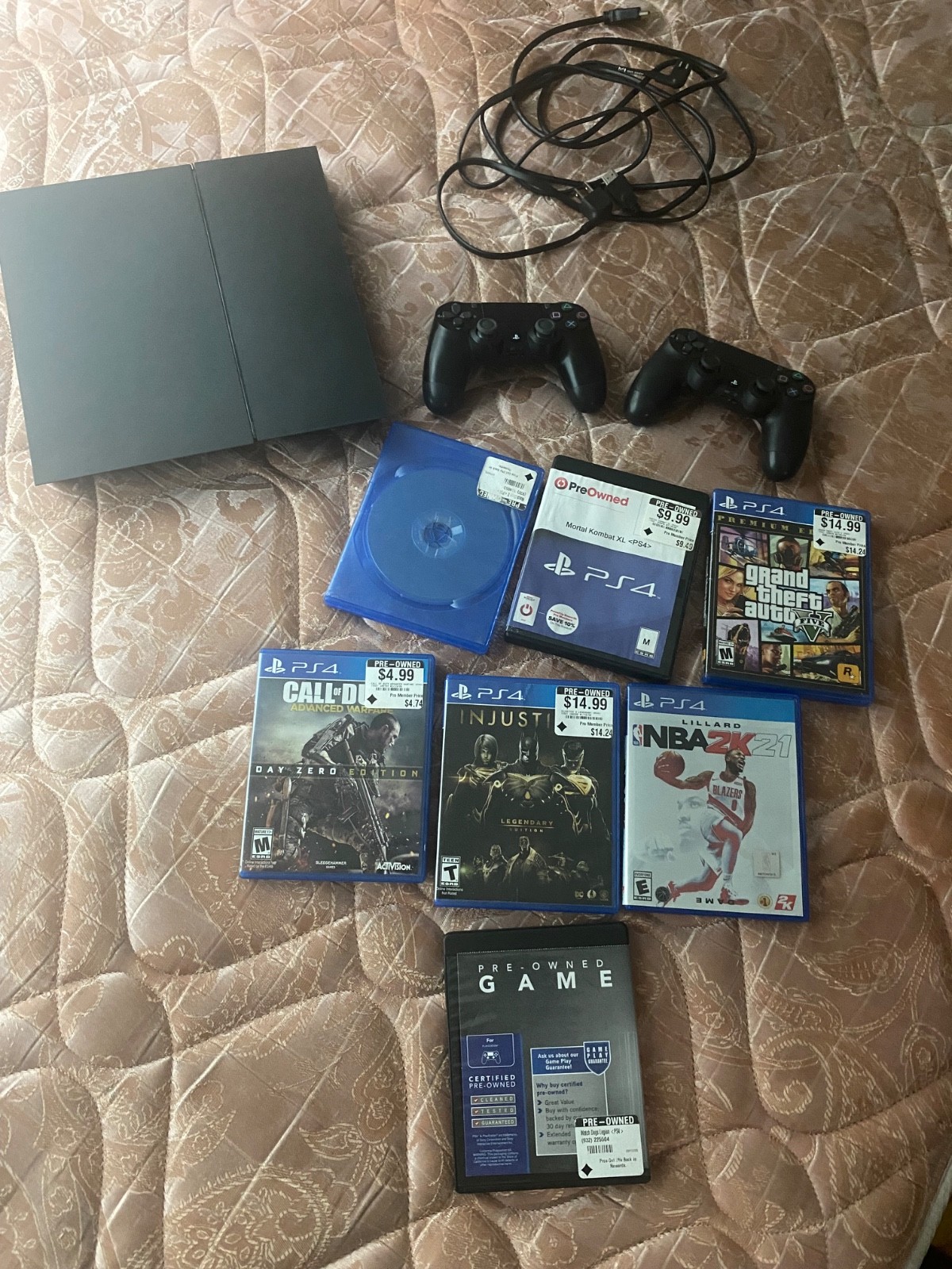 Sony PlayStation 4 500GB Jet Black Console