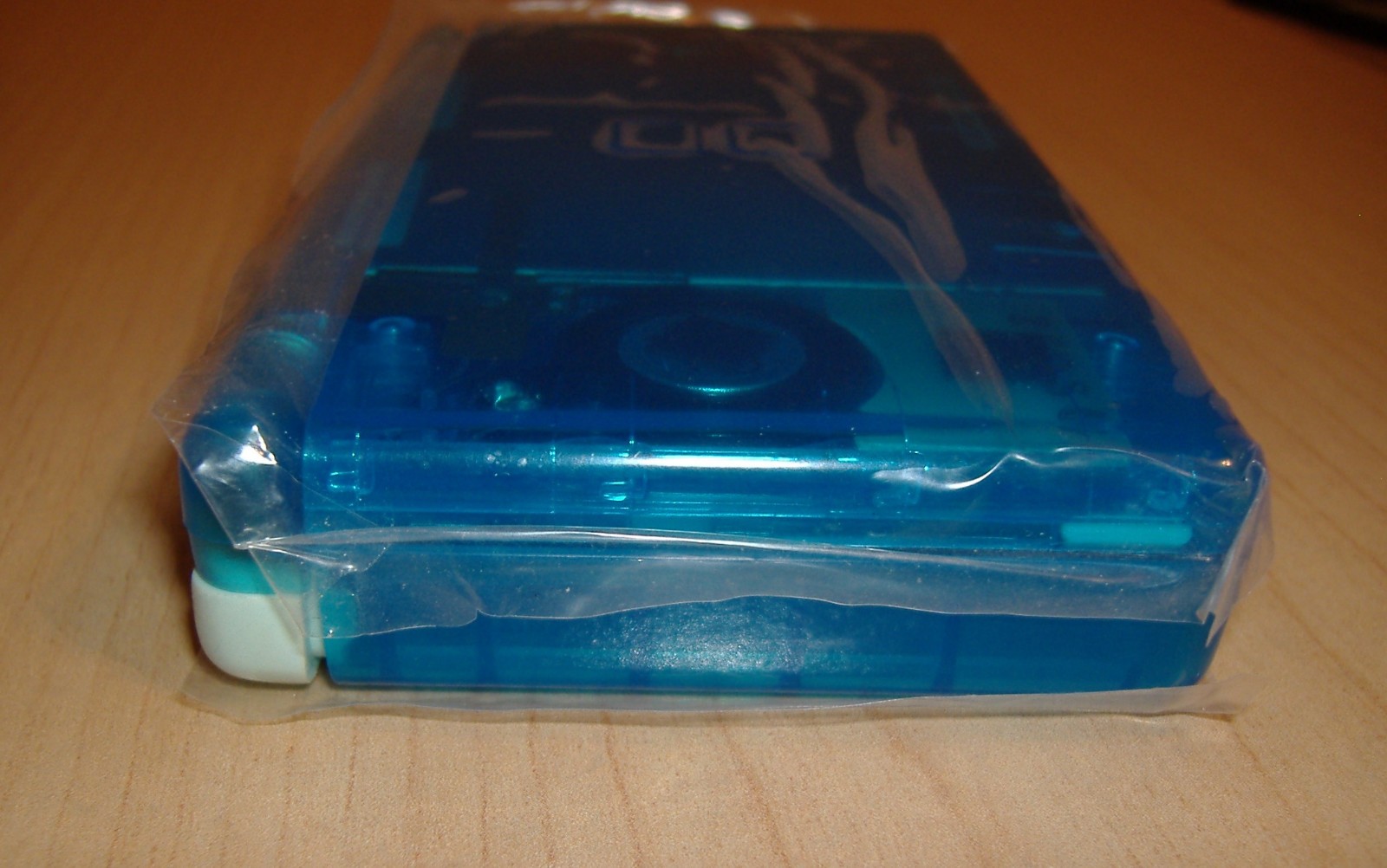 NINTENDO DS LITE RE-BUILT TRANSLUCENT ICE BLUE NEW DIGITIZER COVERS