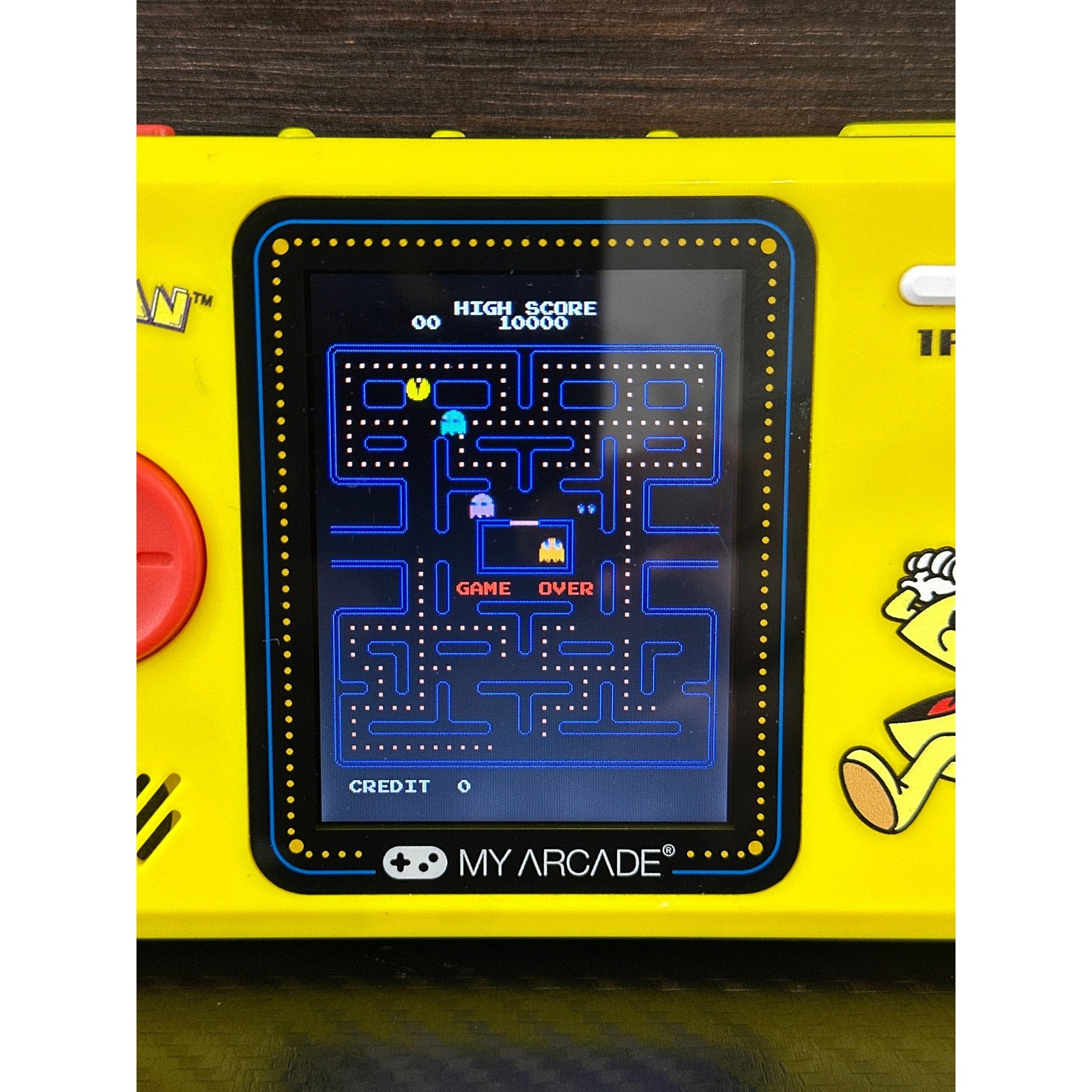 My Arcade Pac-Man Pocket Player Handheld Game Console Yellow DGUNL-3227 Retro