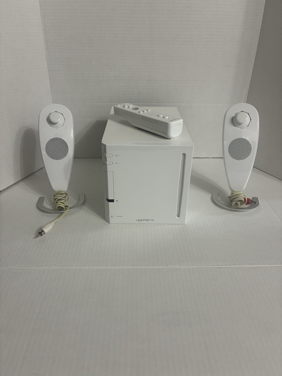Nintendo Wii 4Gamers Sound System Very RARE🔥🔥🔥 (READ DESCRIPTION)