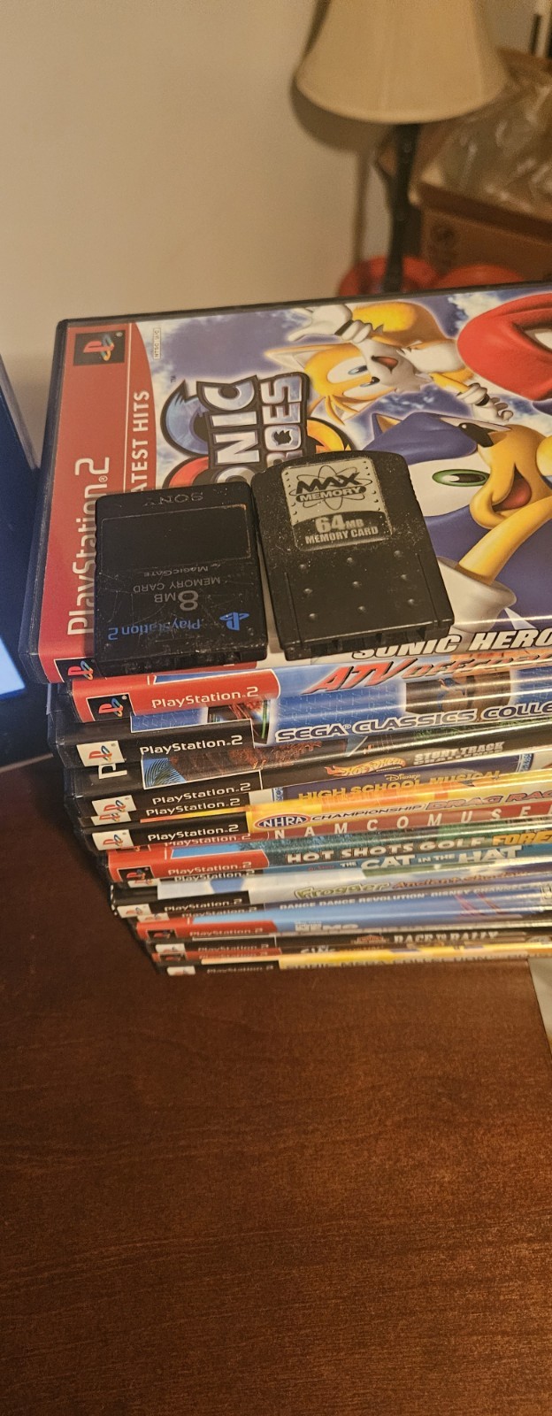 Sony PlayStation 2 Launch Edition Black Console (SCPH-15000) With Games