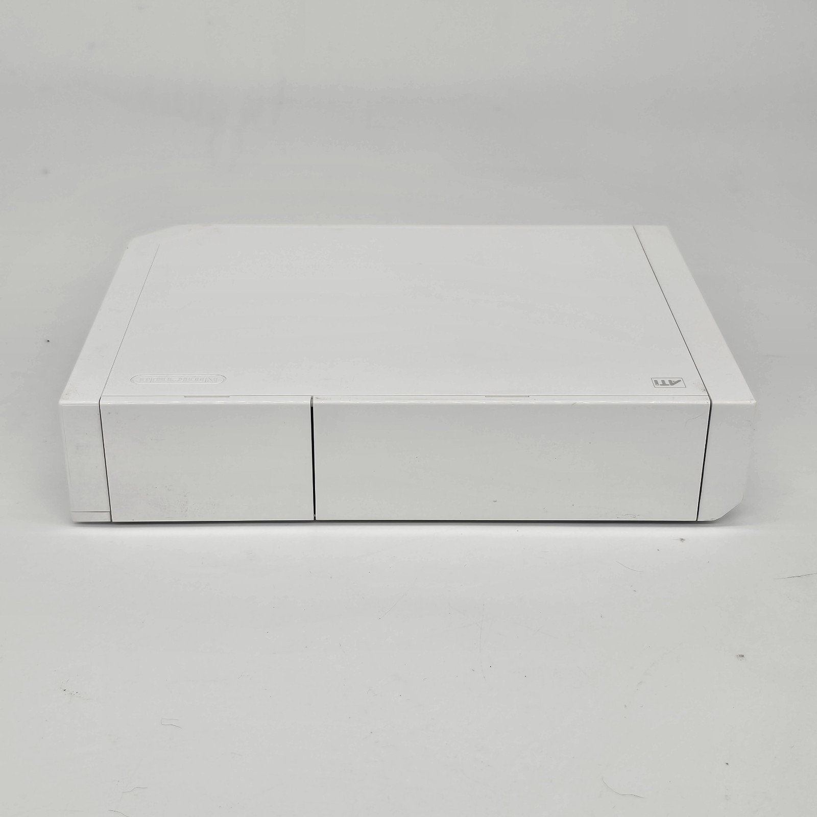 Nintendo Wii White Console RVL-001 Bundle & Wii Sports Disc GameCube Compatible