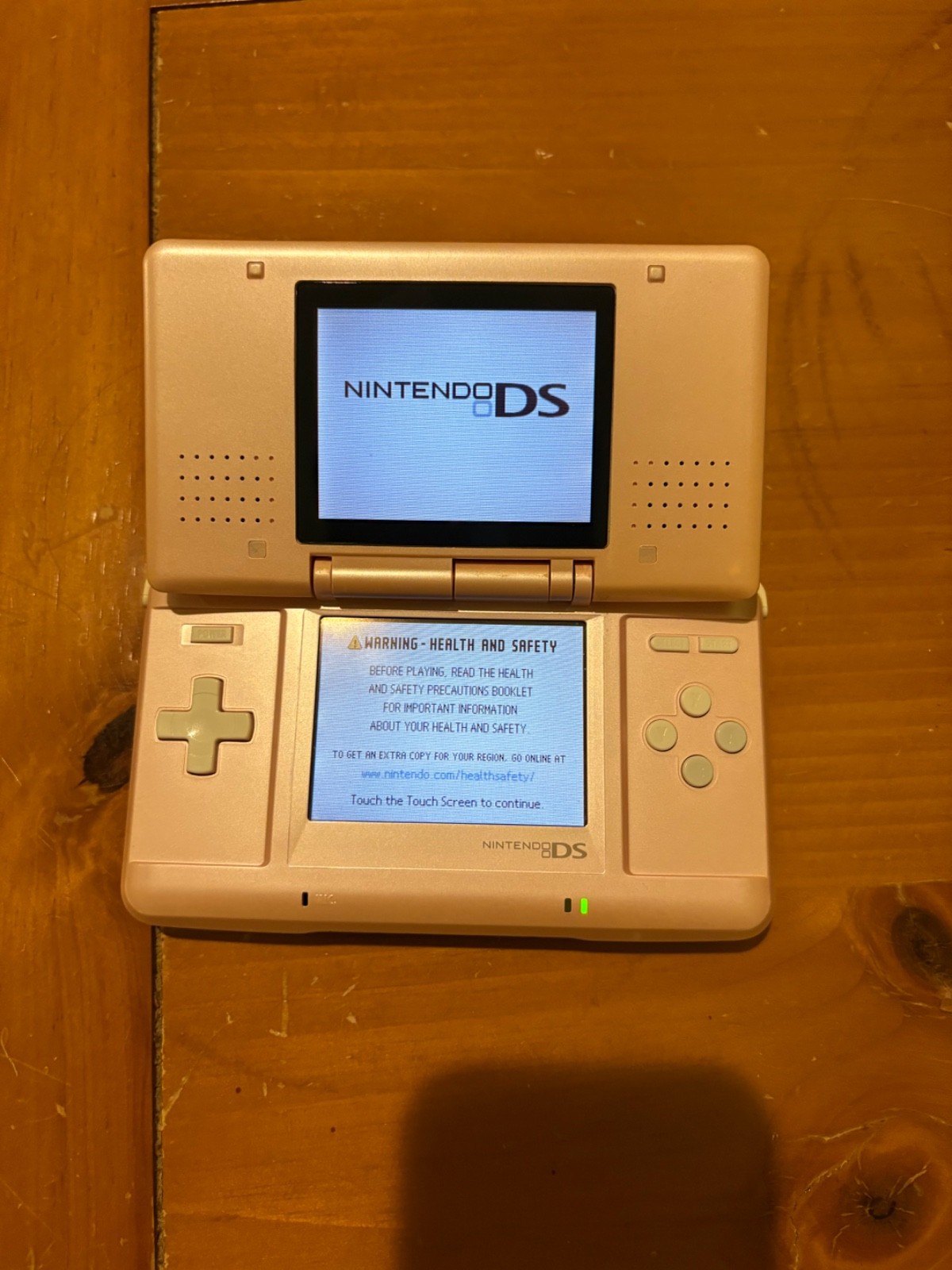 Nintendo DS Candy Pink Handheld System – Great Condition! – TESTED & WORKS (7D)