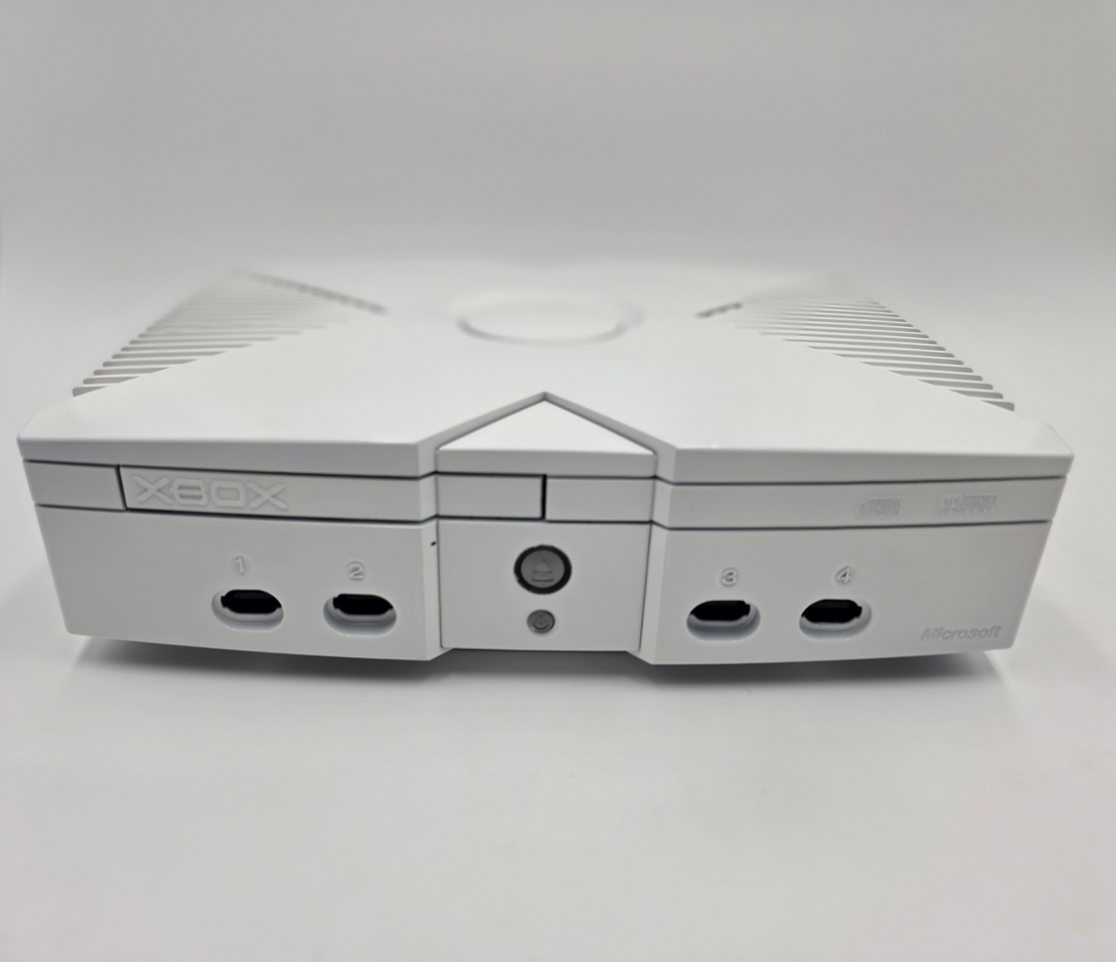 Custom Original OG Xbox Console White LED White Cerakote NEW Caps TESTED