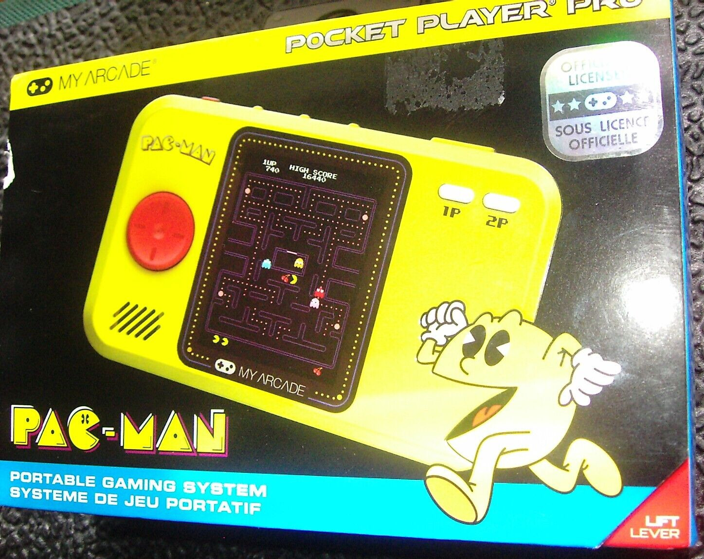 My Arcade Pac-Man Pocket Player Pro Portable Video Game System Handheld 2.75″