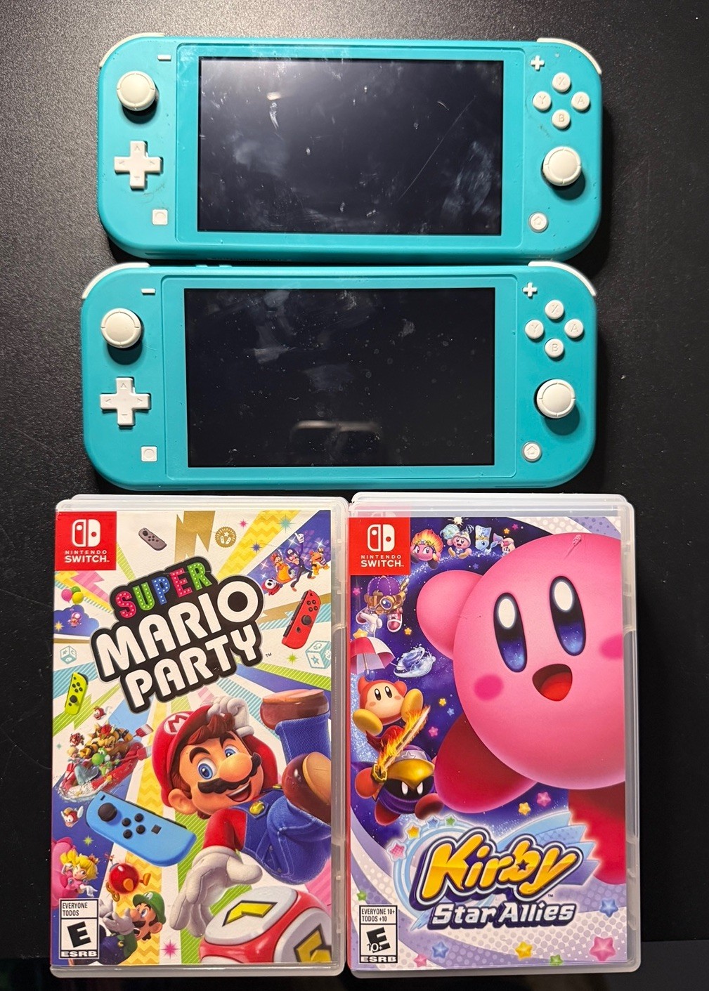 Nintendo Switch Bundle – 2 Consoles, 8 Games