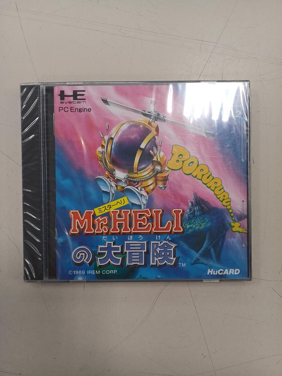 PC Engine MR. HELI’s Great Adventure HU Card Video Game