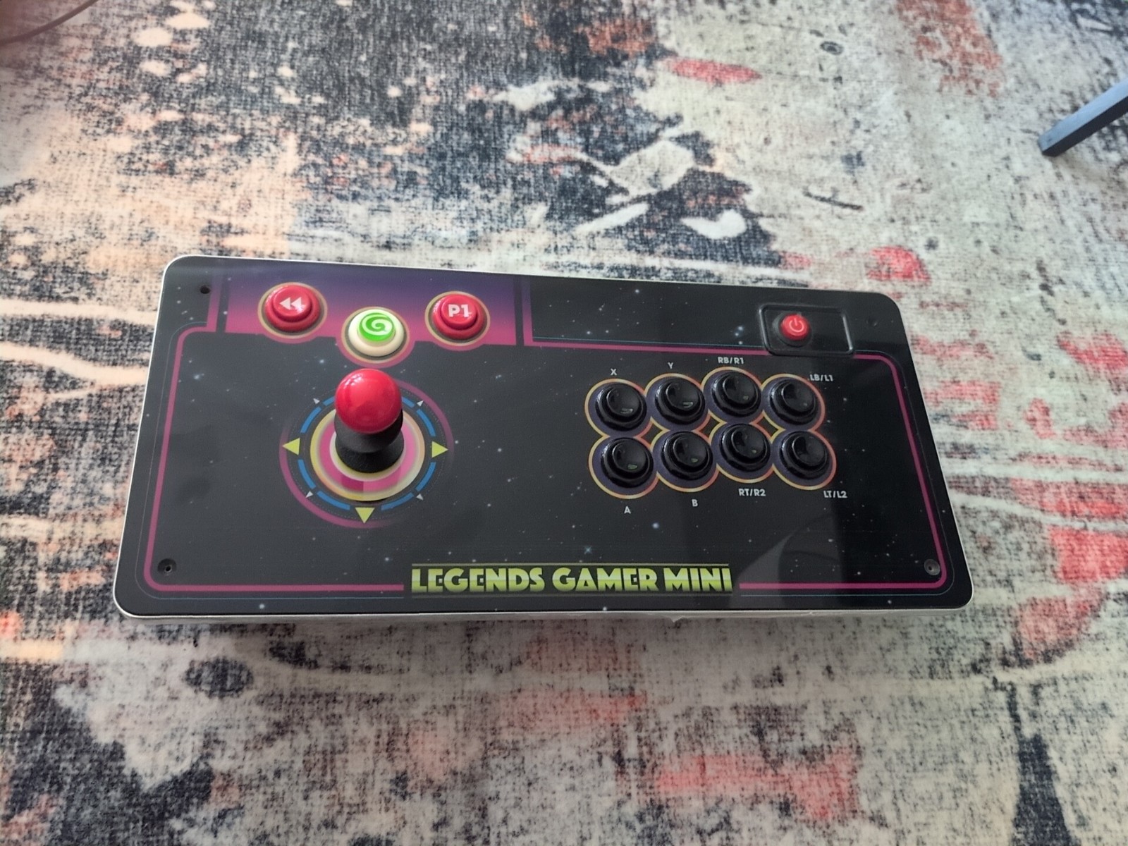 At Games Legends Gamer Mini Black Console No Legend Core/no power. tested works.