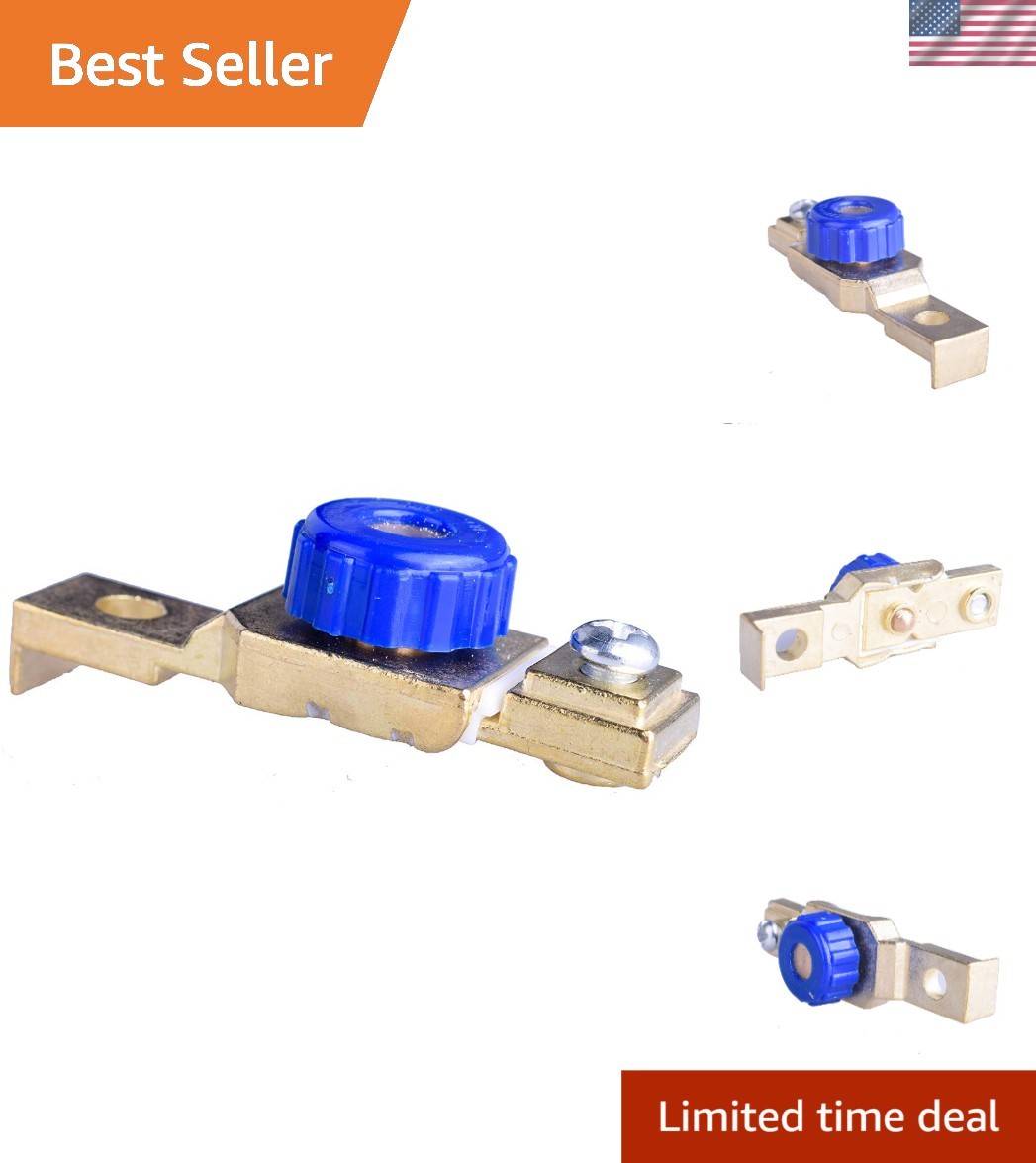 Durable Kill Switch with 80 Amps Rating for 12V Systems – Zinc Material