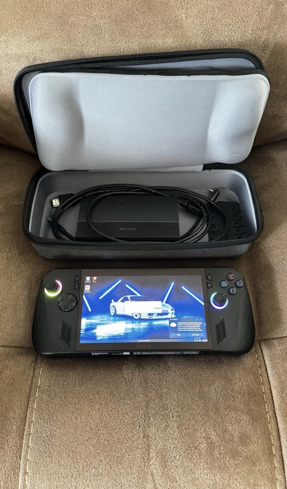 Asus Ally ROG X 2.3TB With Accessories Carry Case/Dock/HDMI Cord/SSD/SSD Holder￼