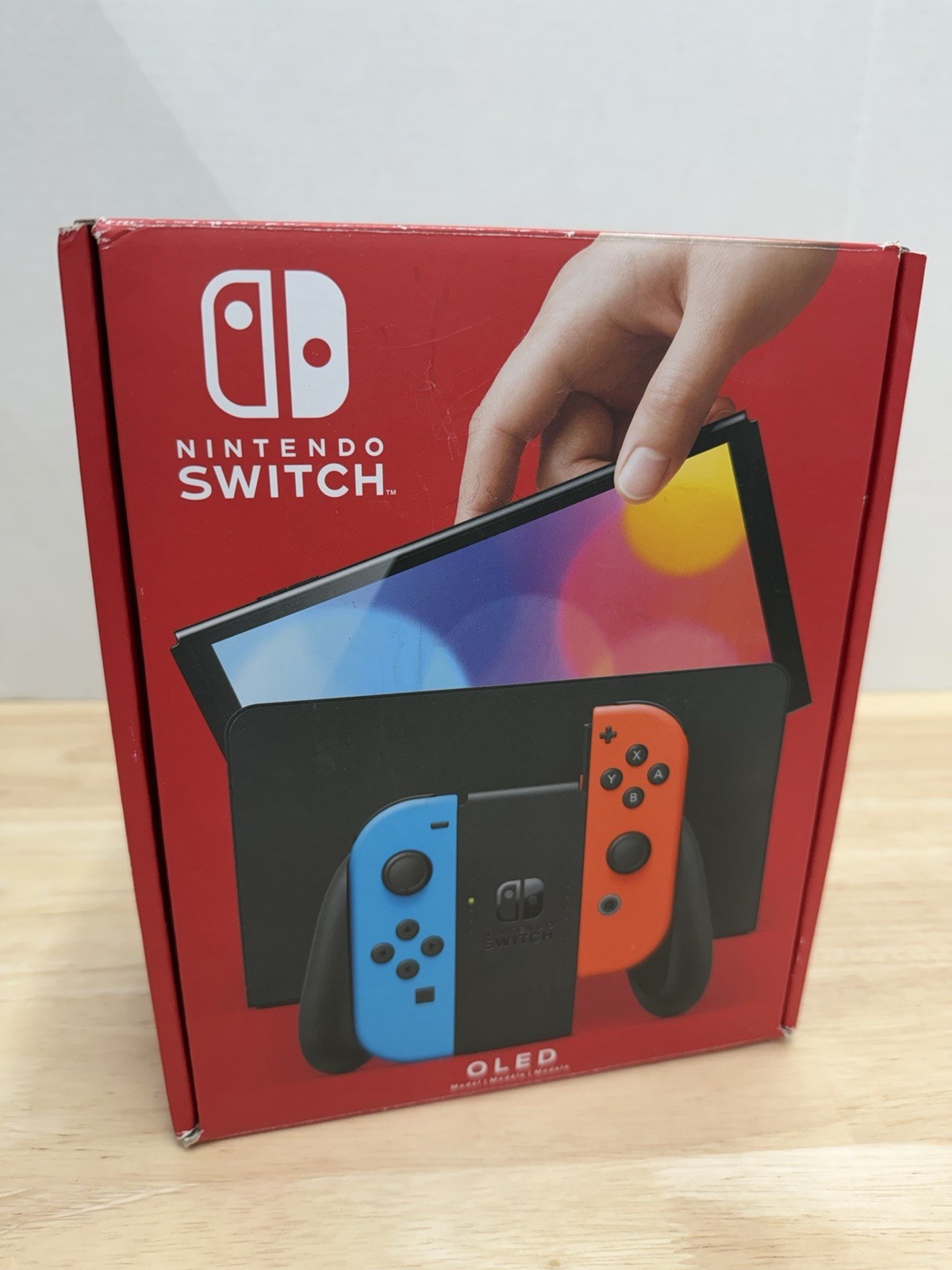 Nintendo Switch OLED Model 64GB HEG-001 Console + 3 Games ~ Great Condition