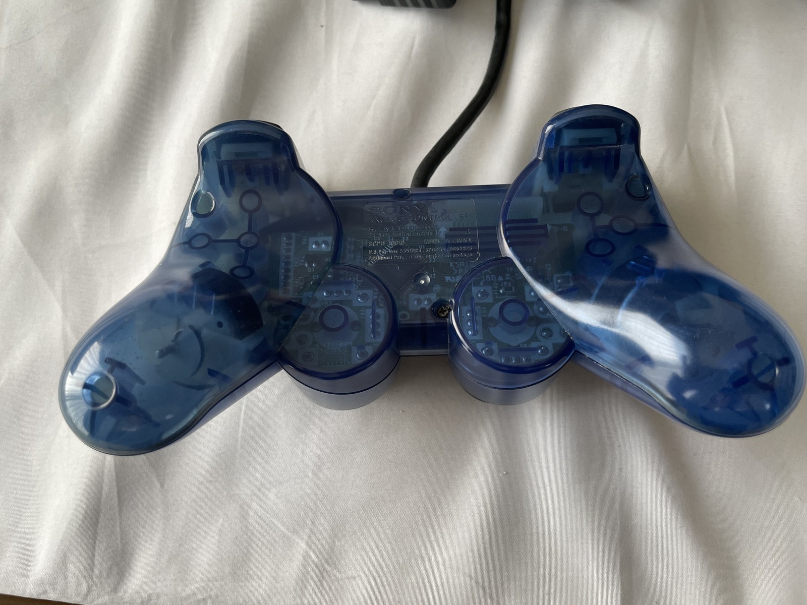 SONY PS2 PlayStation2 SCPH-37000 Ocean Blue Console Controller Tested #126 z#123