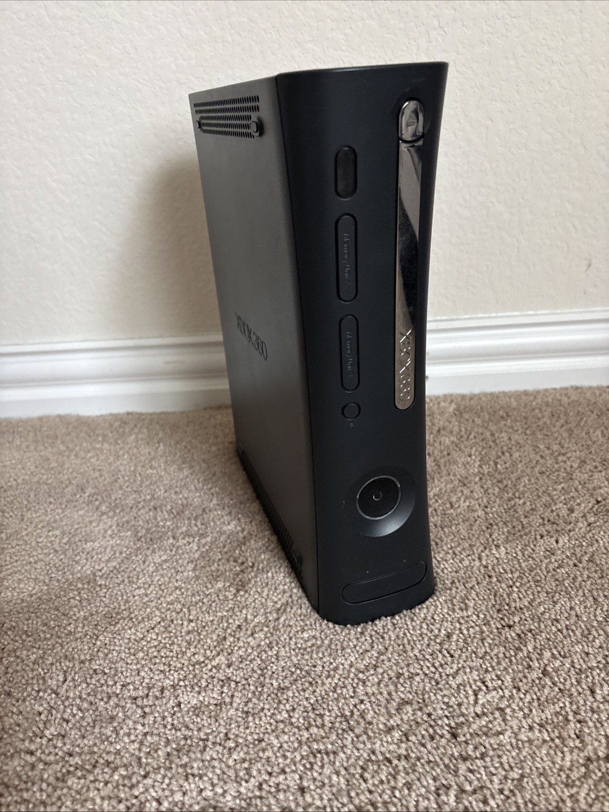 Xbox 360 Elite Black Untested No Hard Drive Sold As-Is