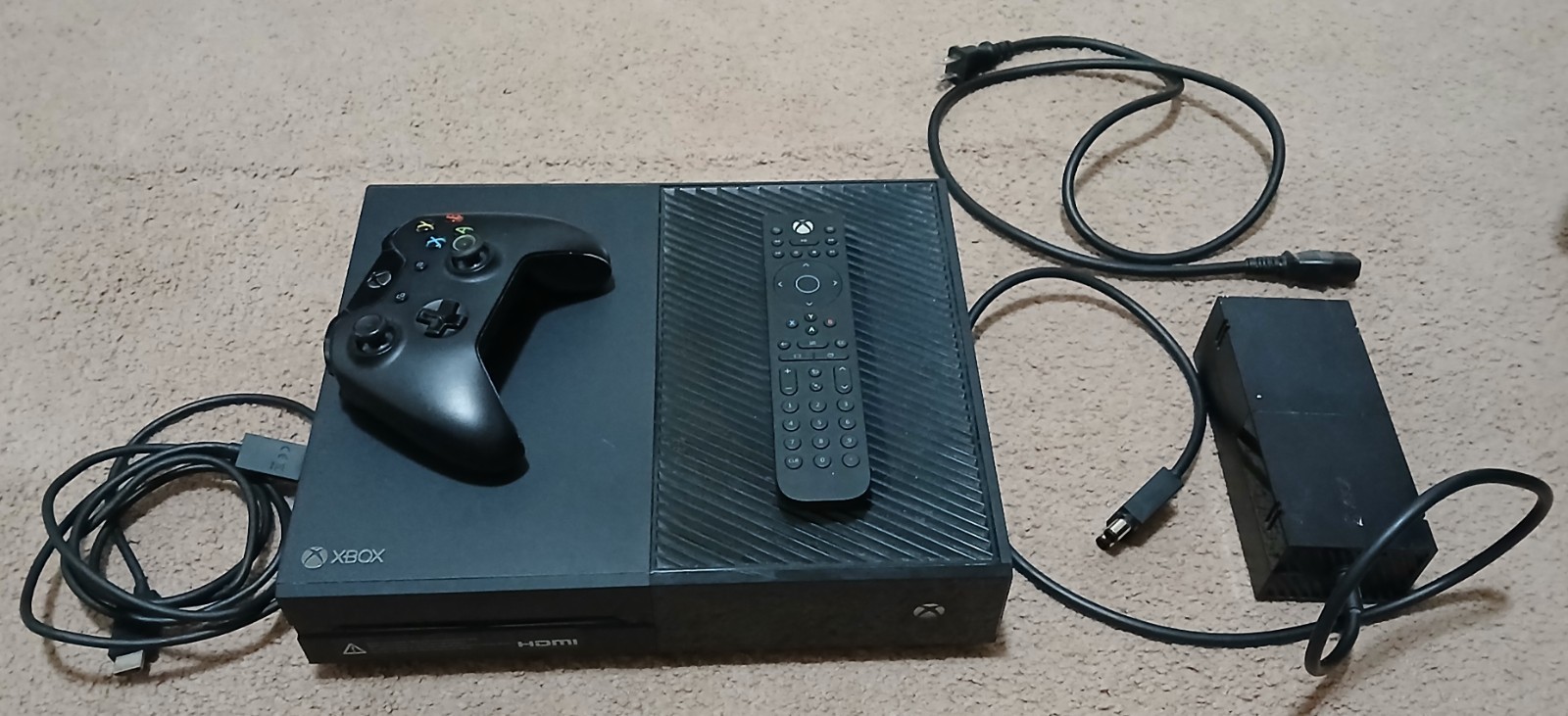 Microsoft Xbox One 500GB Console Black (Model 1540) w/Power Brick, etc.