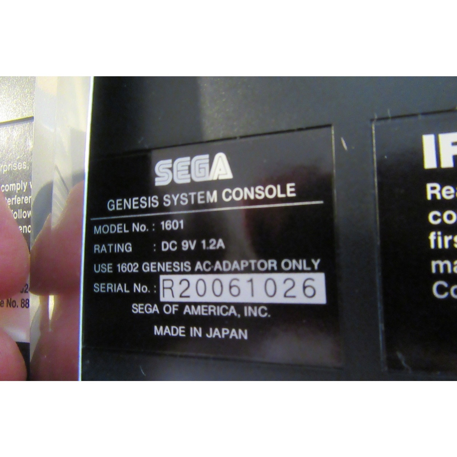 SEGA Genesis Model 1 Console Sega CD Model 2 (top-loading) Console + Ms. Pac Man