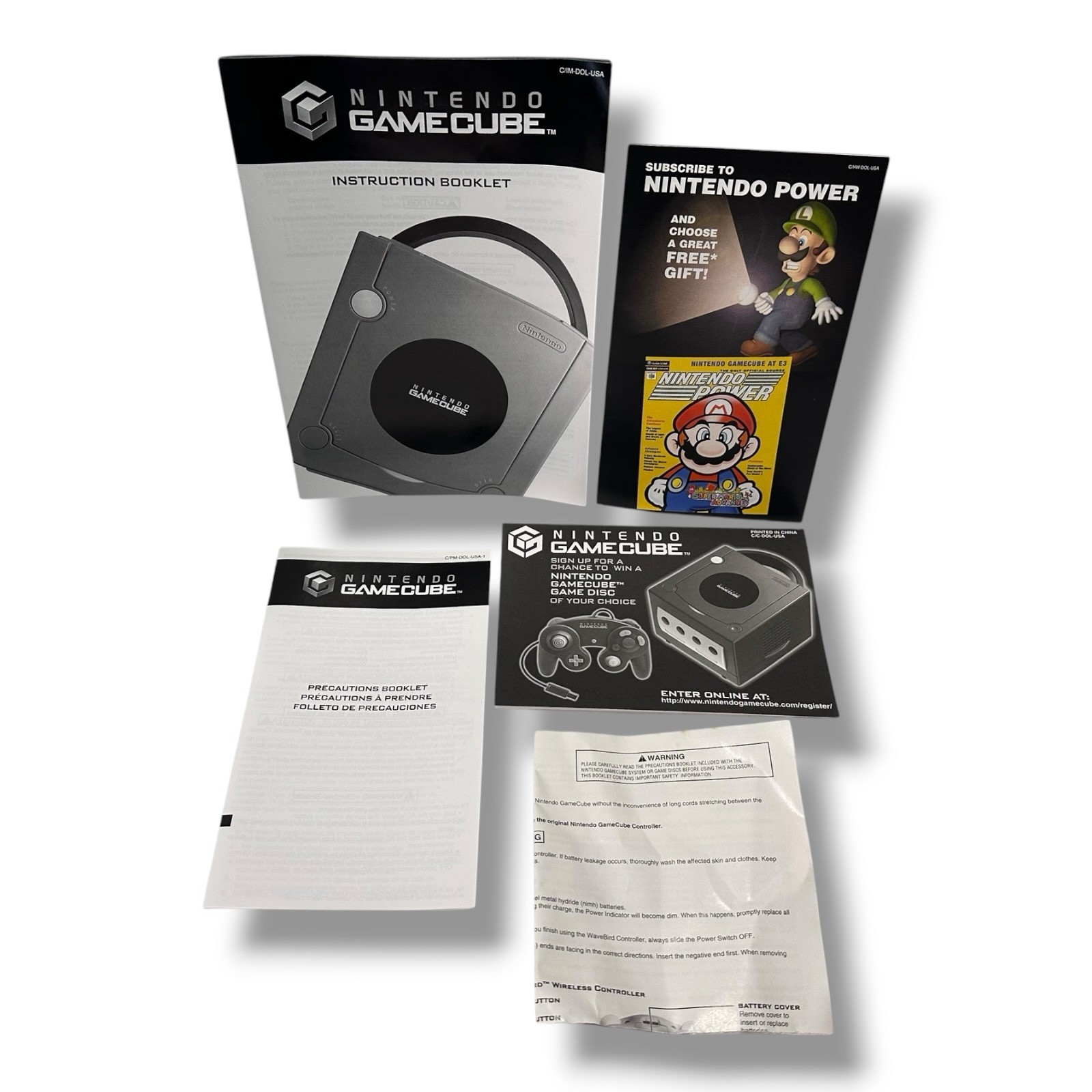2003 Nintendo Gamecube Indigo Zelda Wind Waker Ocarina Console Box Variant RARE