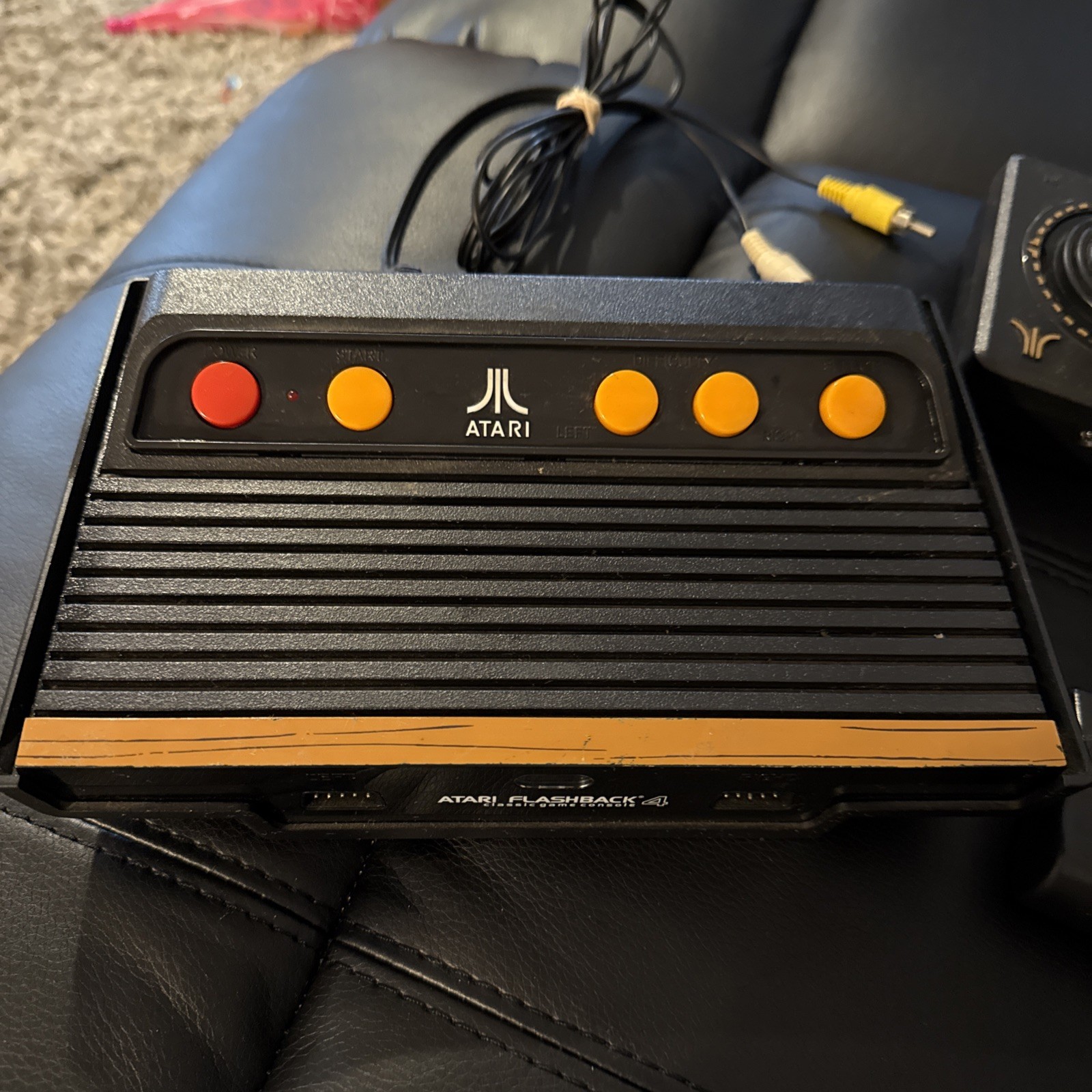 Atari Flashback 3 Classic Game Console Black Orange