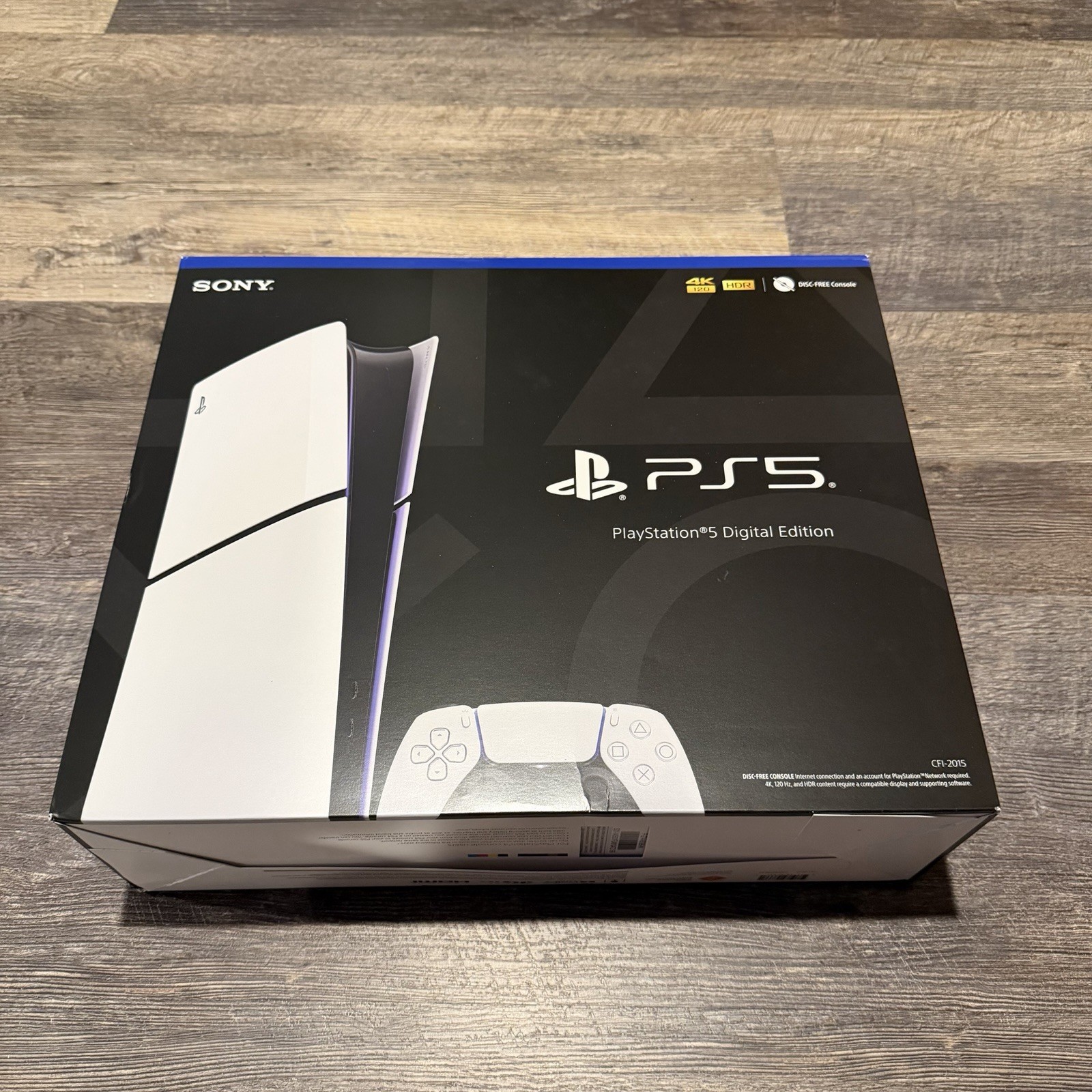 Sony PlayStation 5 Slim 1TB Console Digital 4K HDR White Black New GTA 6 Gaming