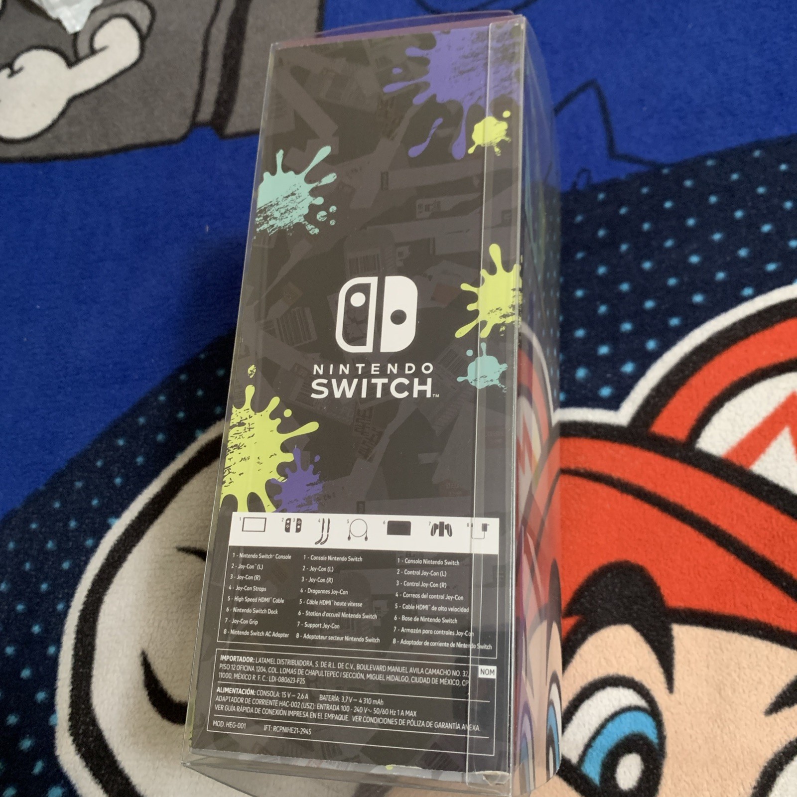 BRAND NEW Nintendo Switch OLED Splatoon 3 Special Edition Console ESTB US