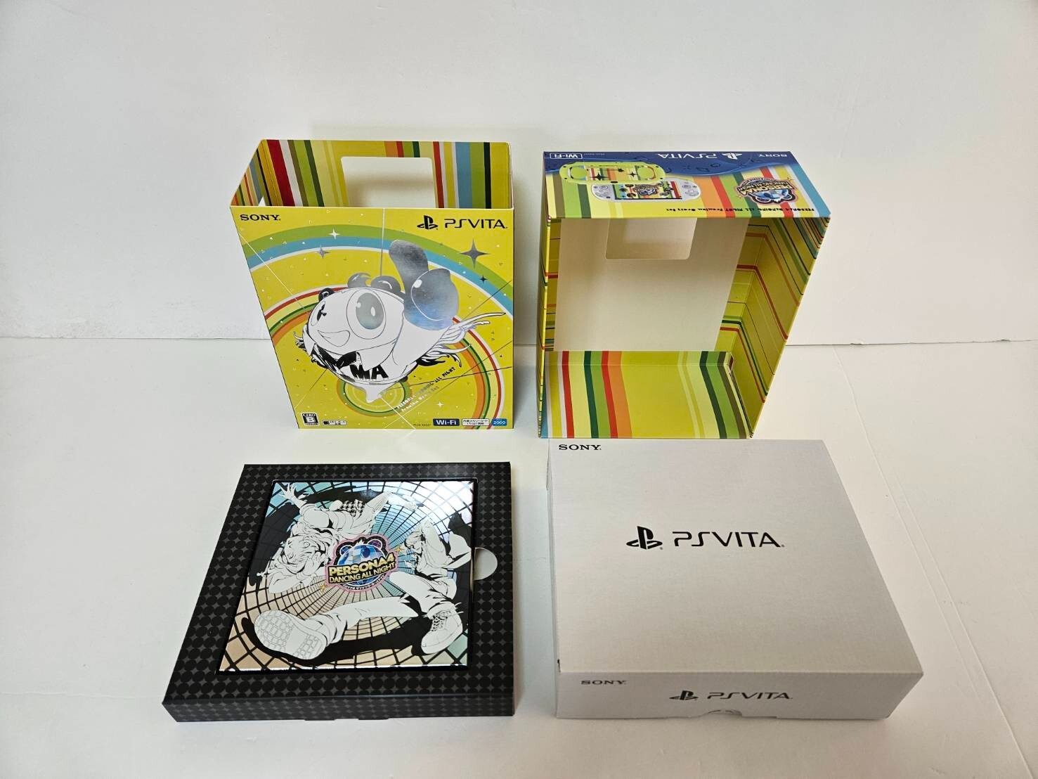 Vita Wi-Fi Console PERSONA 4 Dancing All Night Premium Crazy Box JP