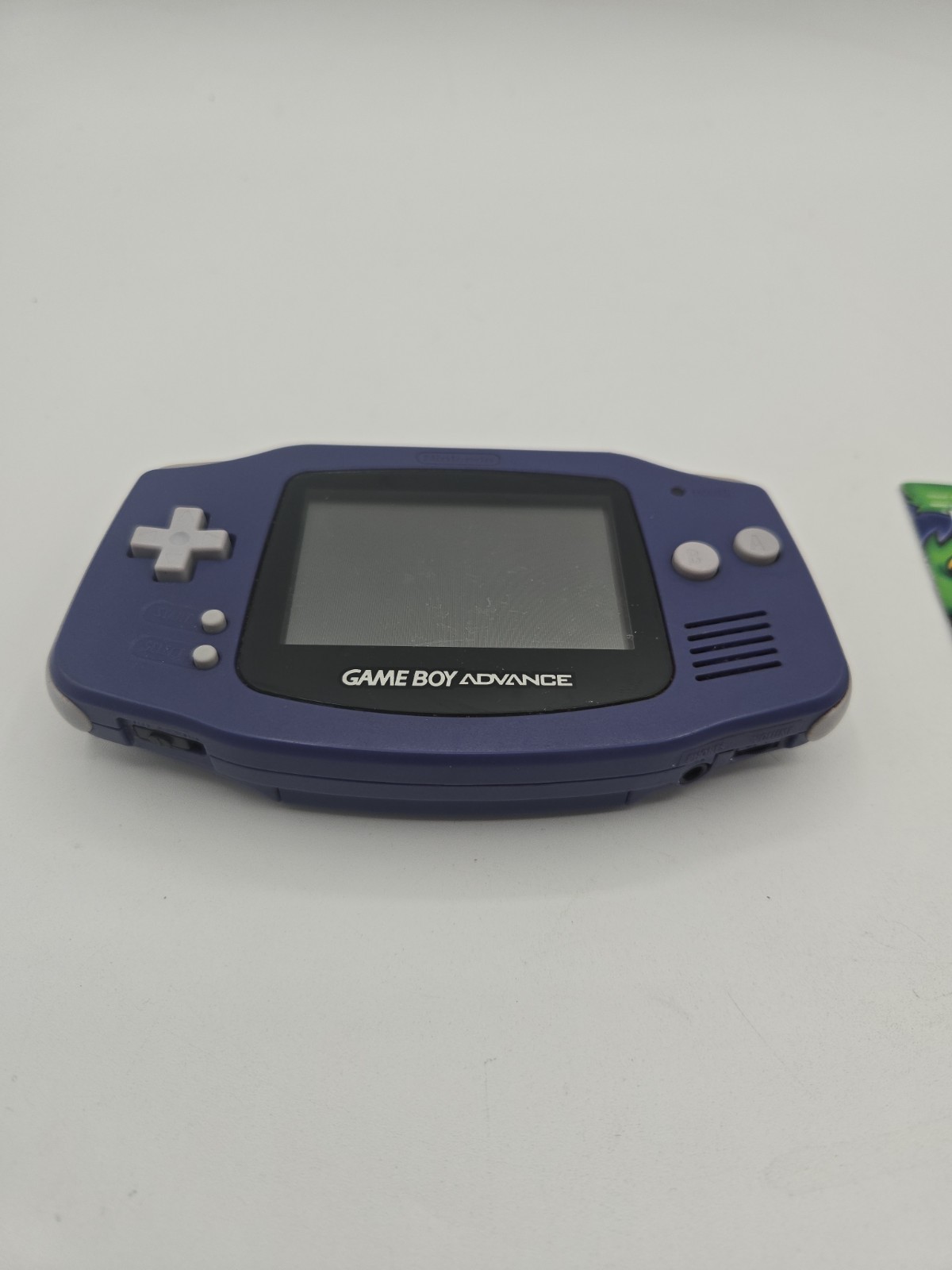 Nintendo Gameboy Advance AGB001 Cobalt Indigo Blue Handheld System Console GBA