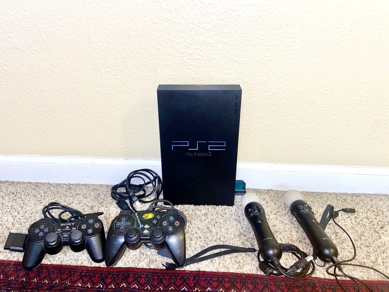 Sony PlayStation 2 PS2 Black Console Gaming System SCPH-35001
