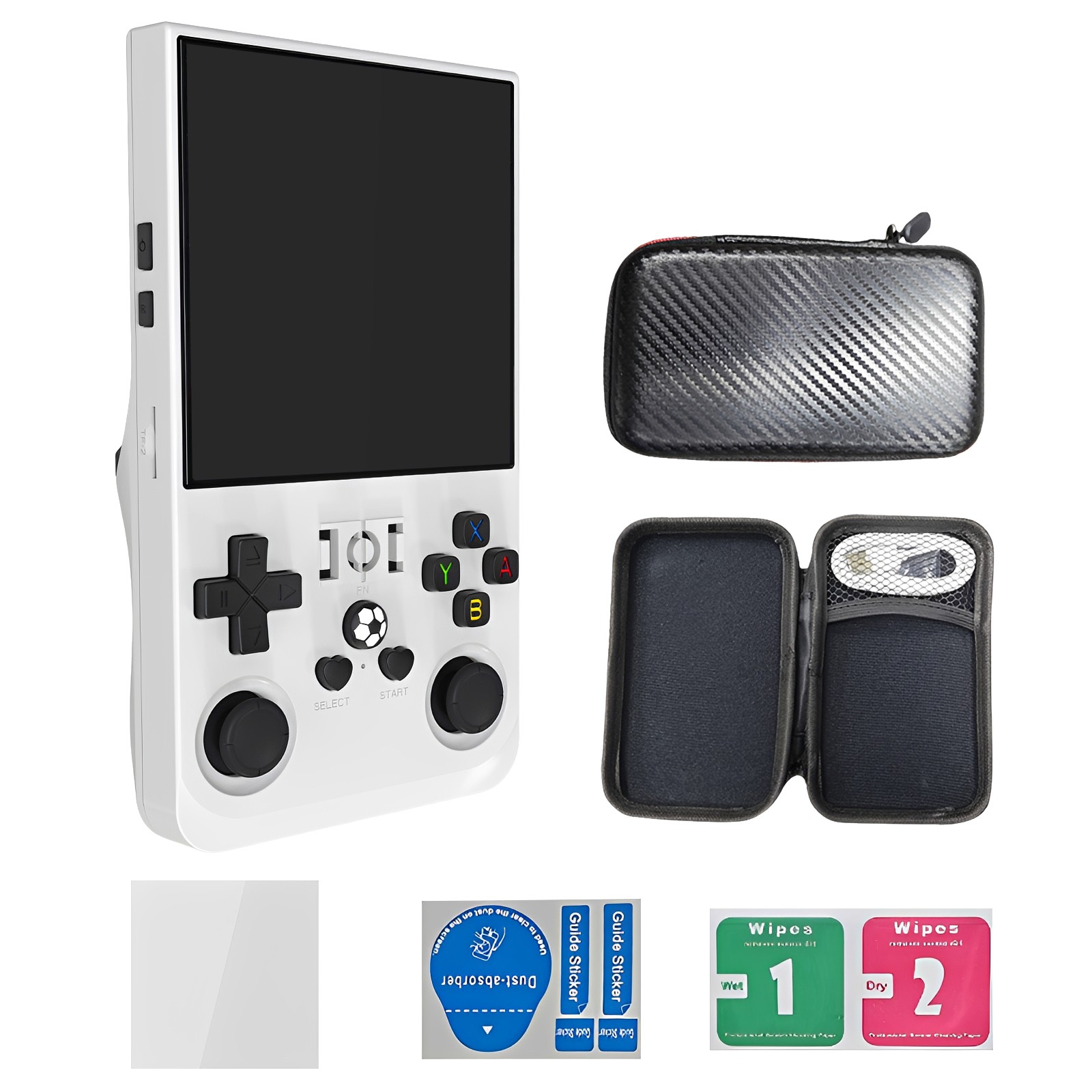 R36MAX 128G Handheld Game Console, 4″ Large Screen Handheld Game Console USB