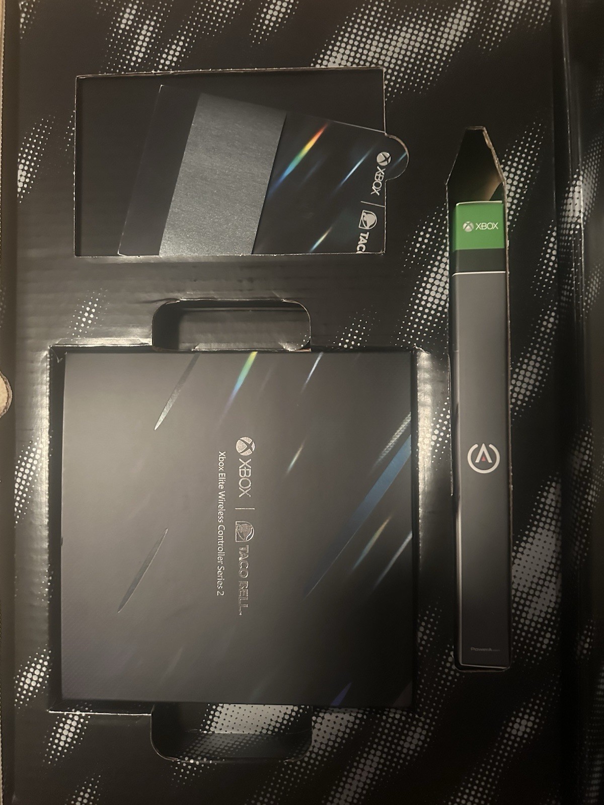 Xbox One X Platinum Taco Bell Eclipse Limited Edition Console Bundle *BRAND NEW